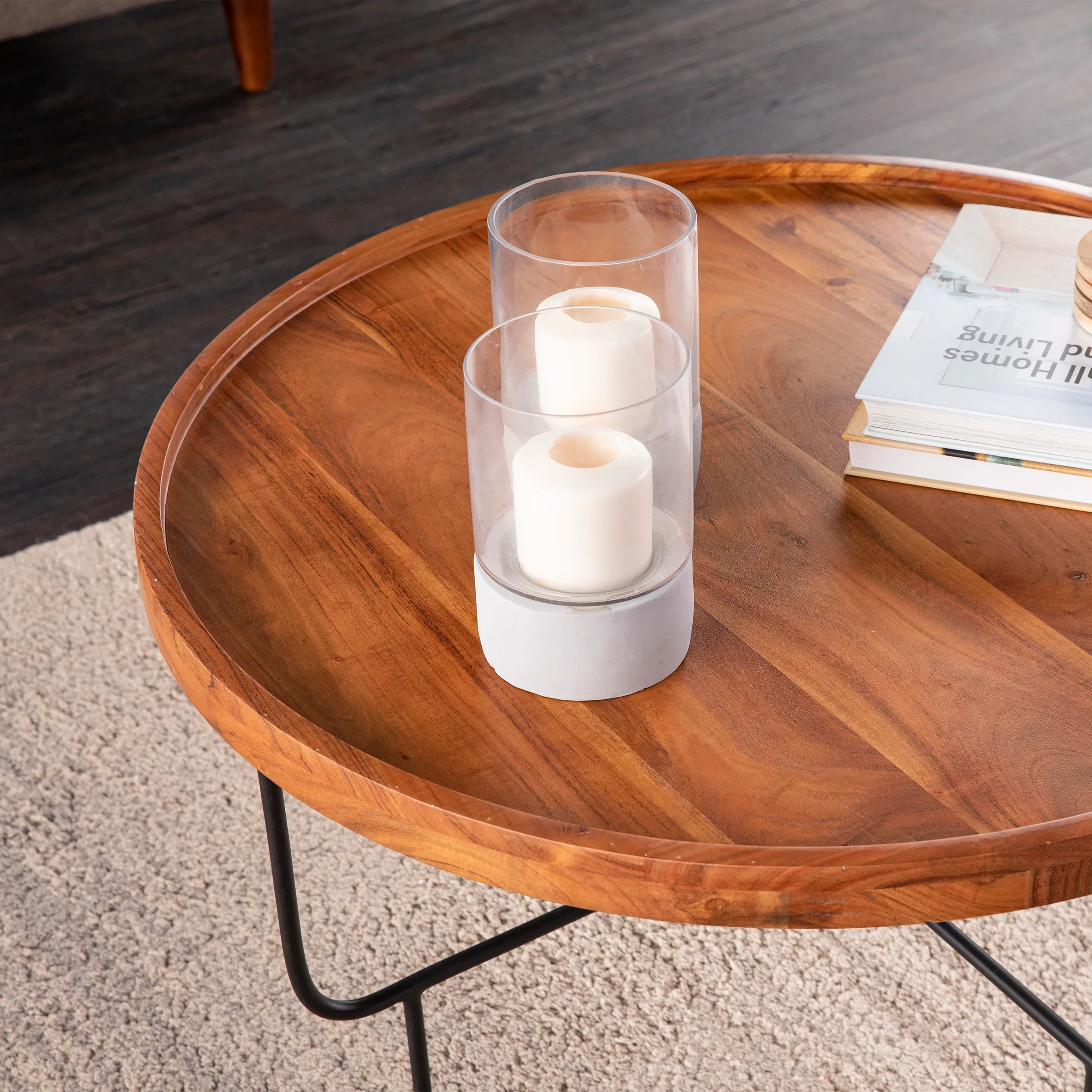 Marisdale Round Coffee Table - Image 5