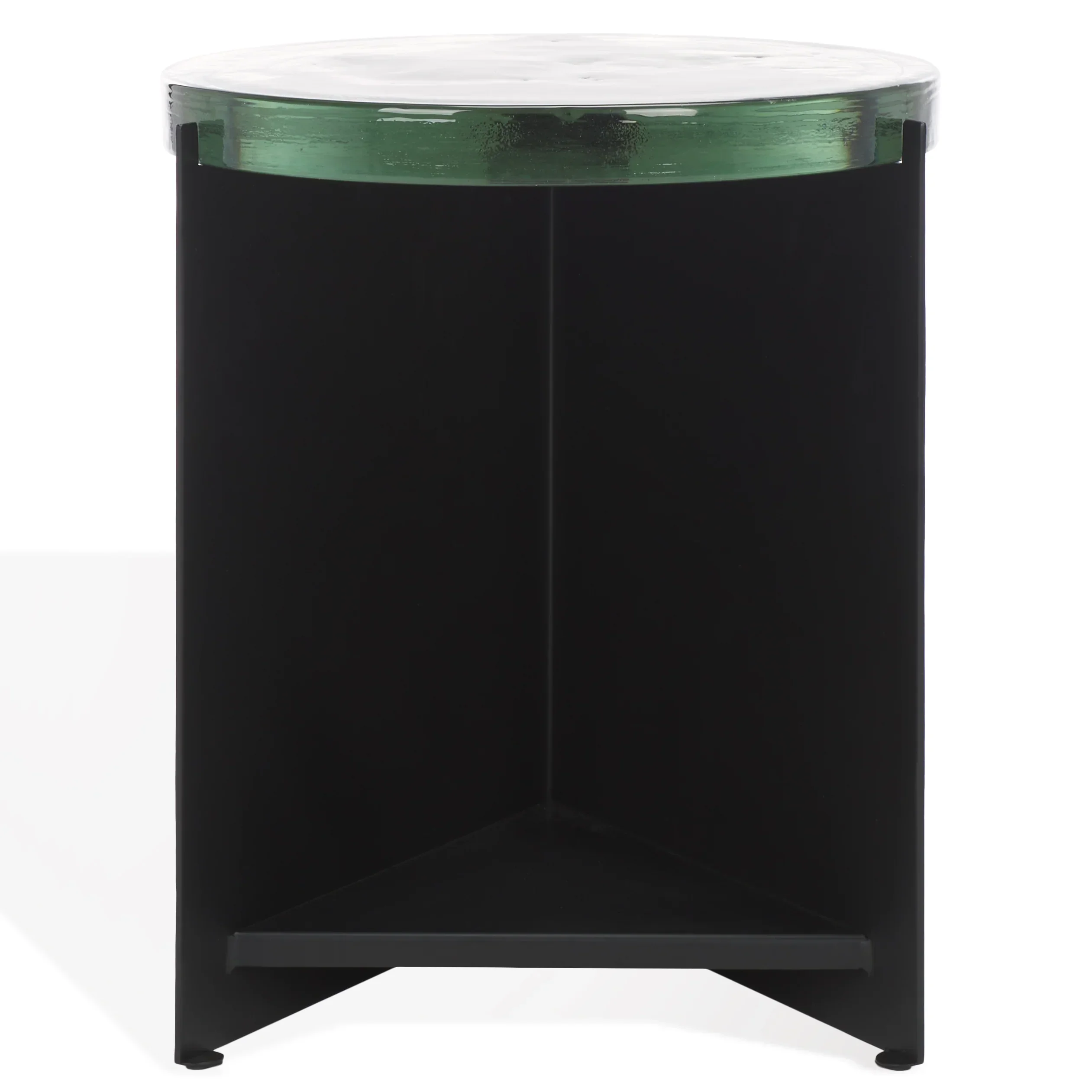 Marisella Cast Glass Accent Table - Image 2