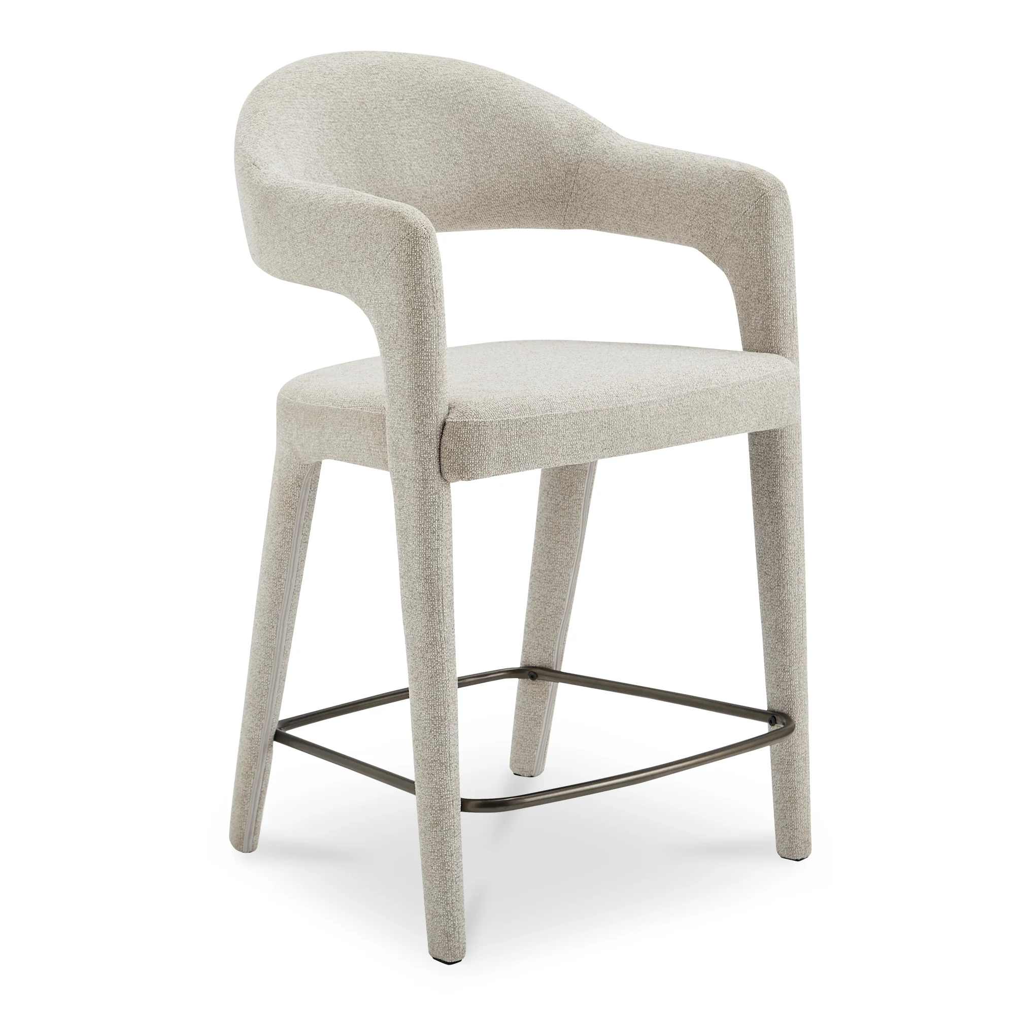 Martens Counter Stool Beige - Set of 2 - Image 3