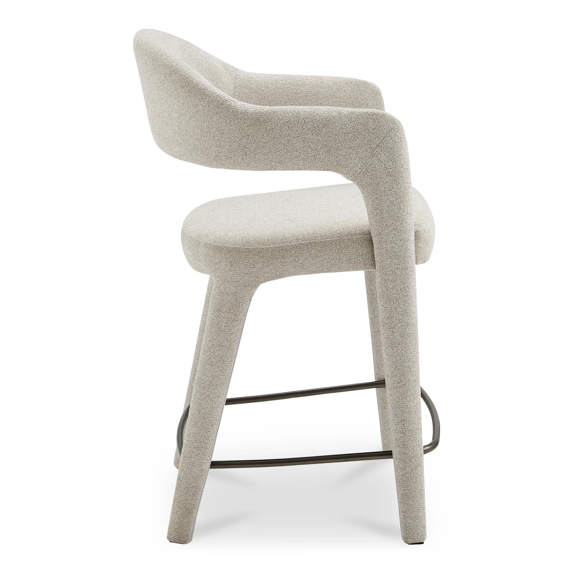 Martens Counter Stool Beige - Set of 2 - Image 4