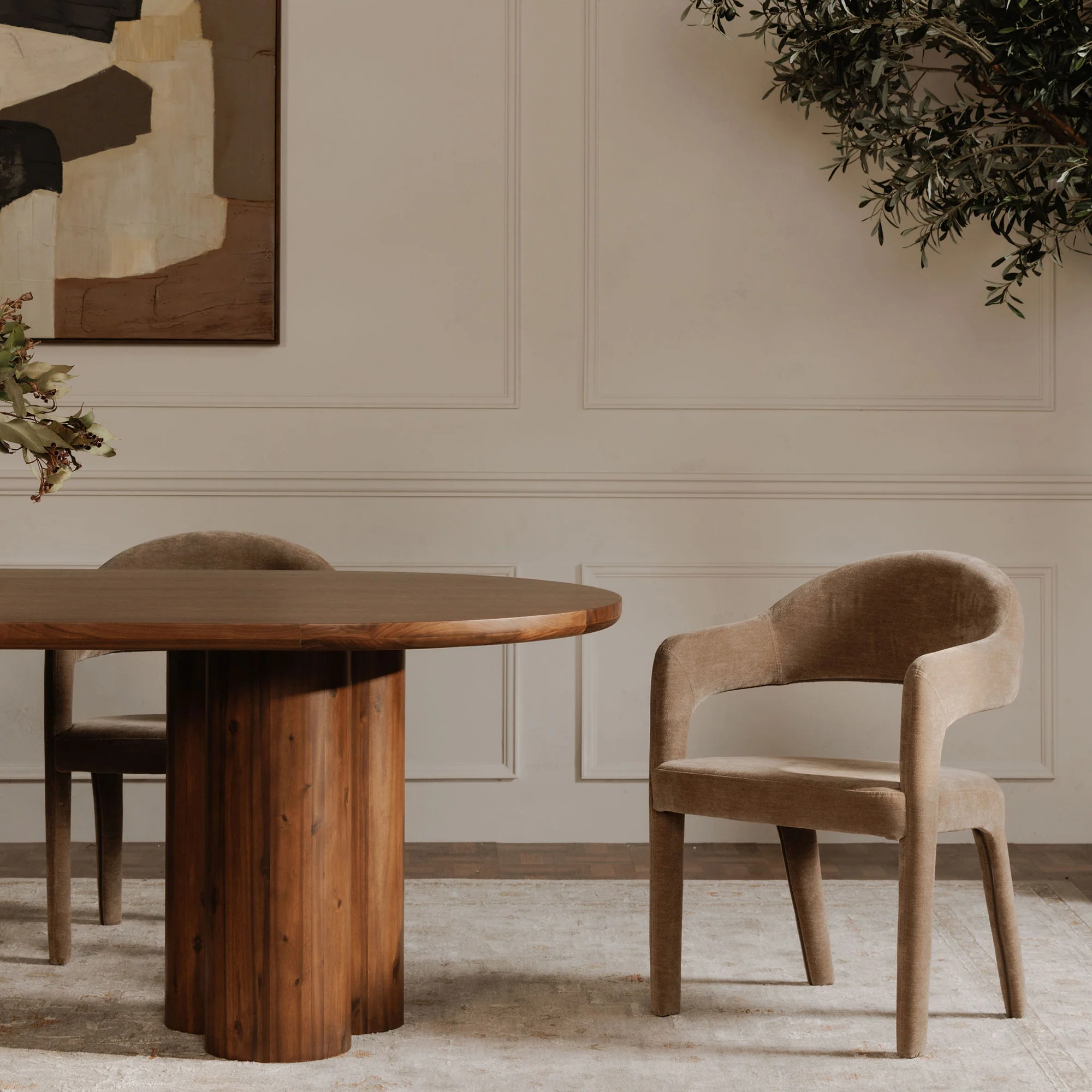 Martens Dining Chair Camel - Set of 2 - Image 2