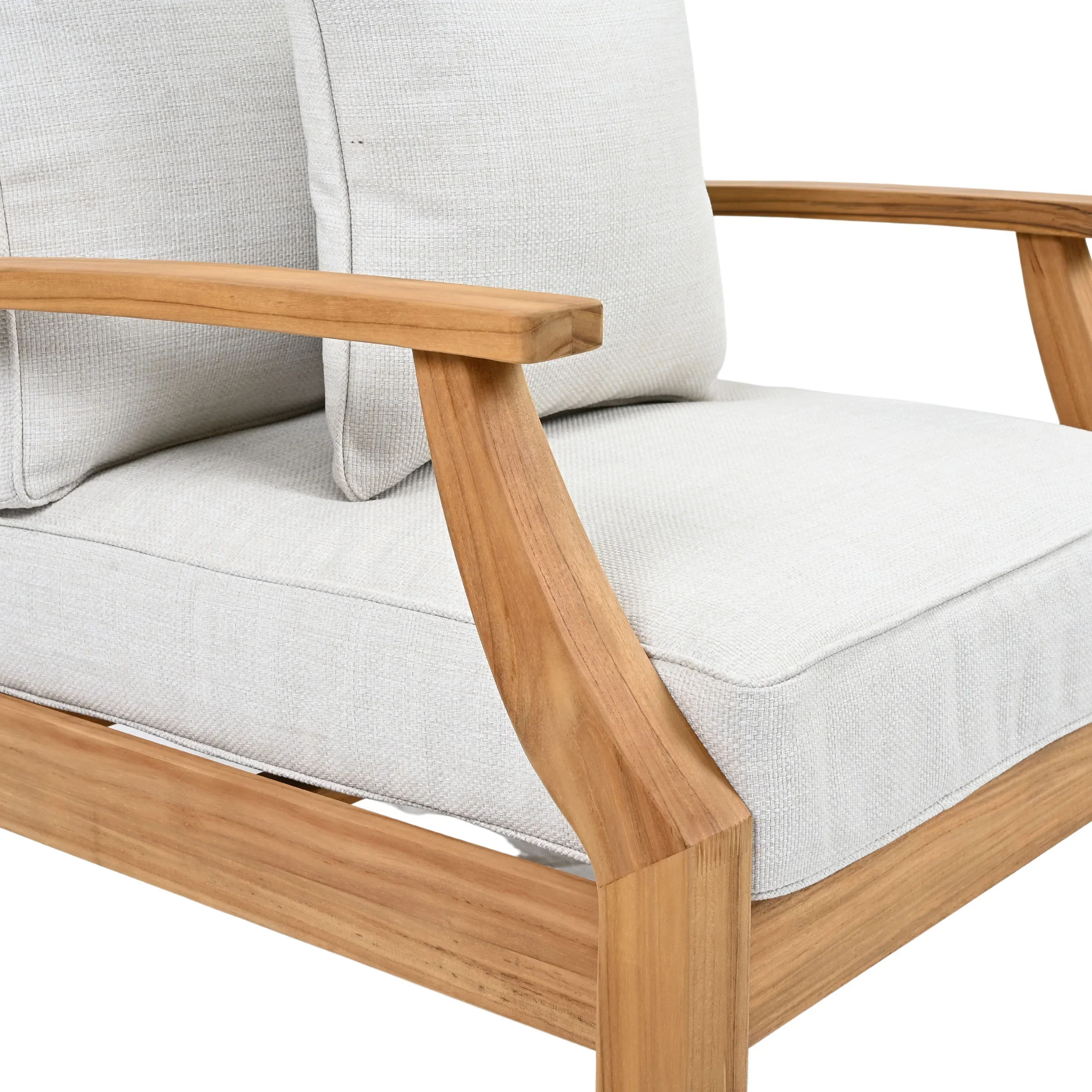 Martinique Teakwood Patio Armchair - Image 12