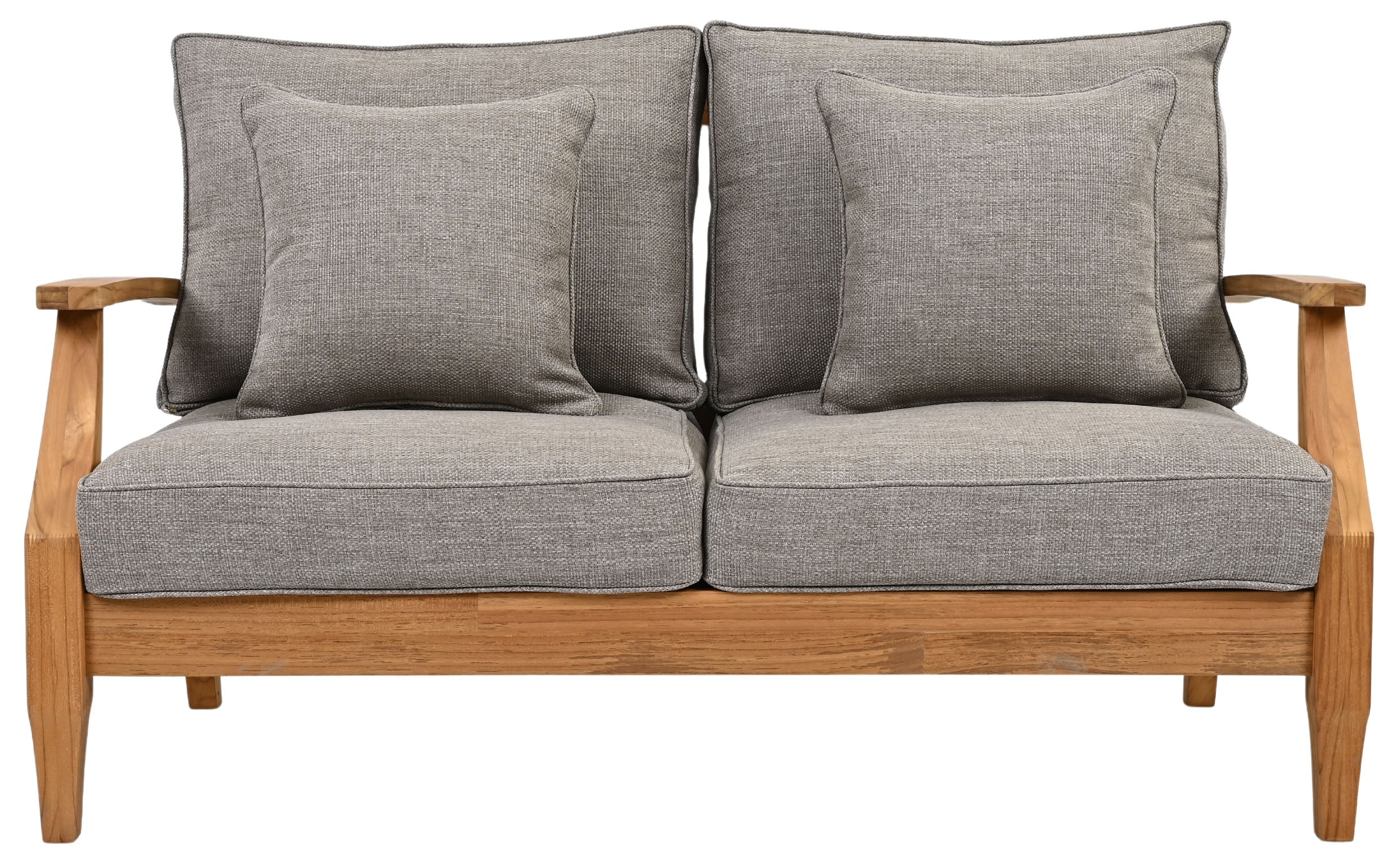 Martinique Teakwood Patio Loveseat - Image 22