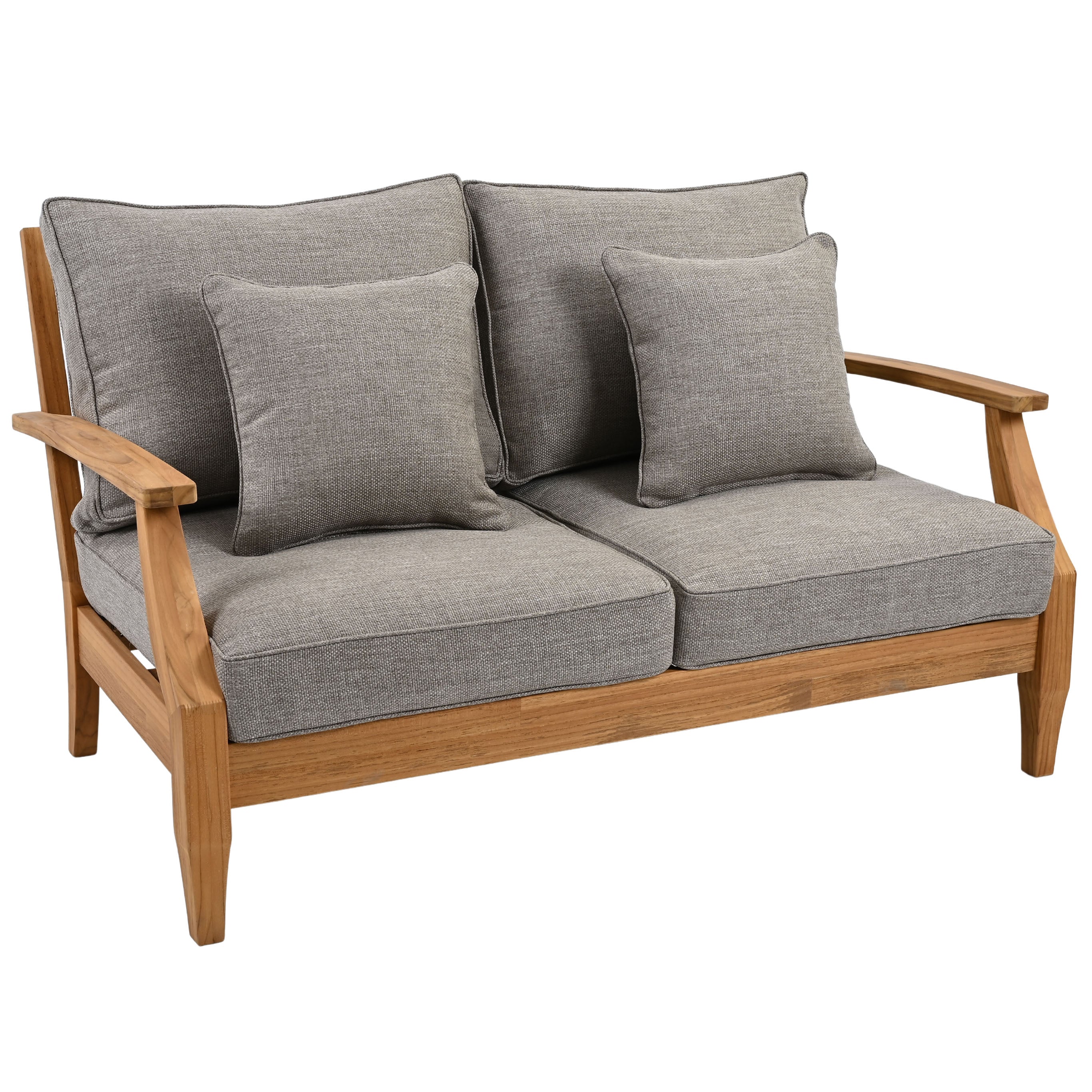 Martinique Teakwood Patio Loveseat - Image 25