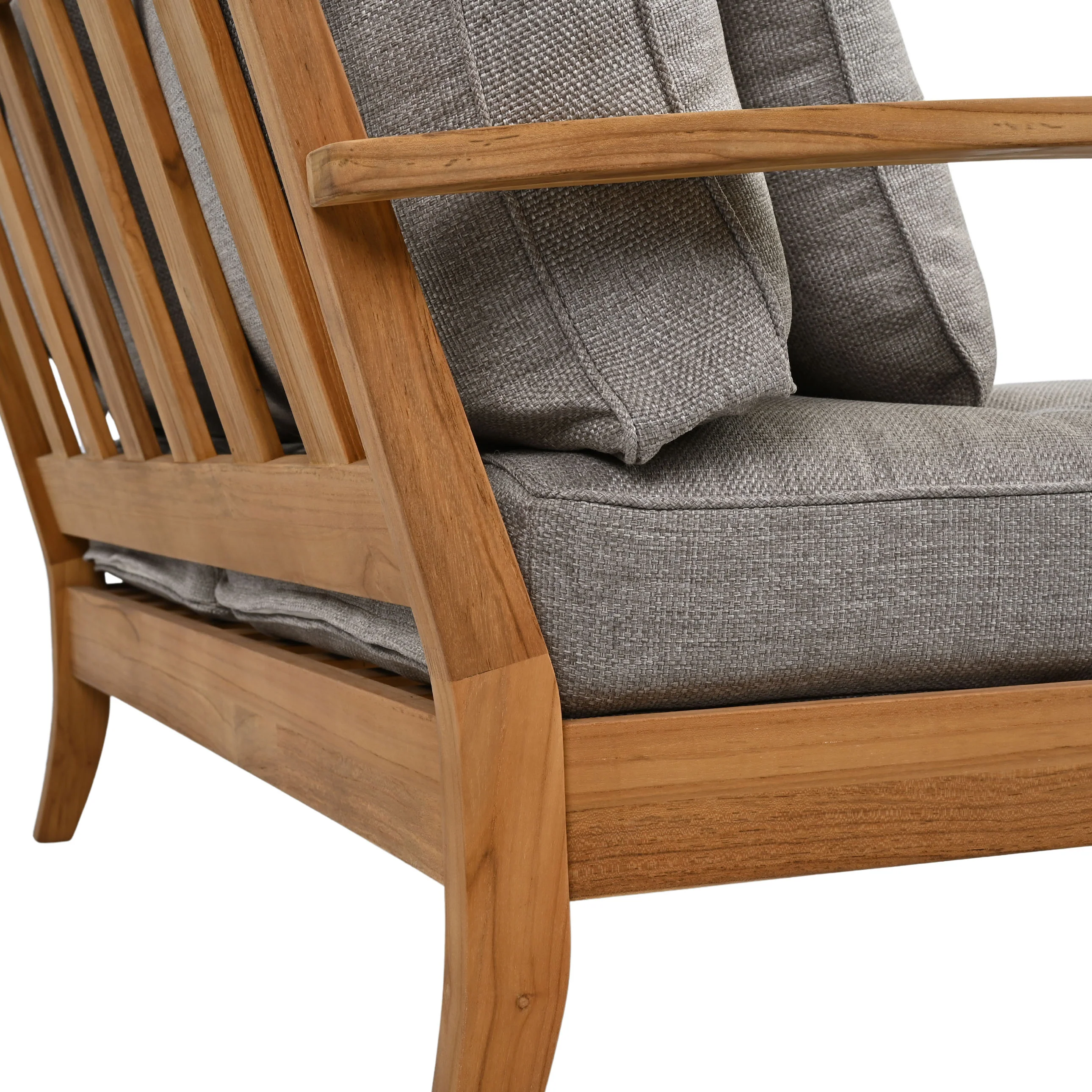 Martinique Teakwood Patio Loveseat - Image 30