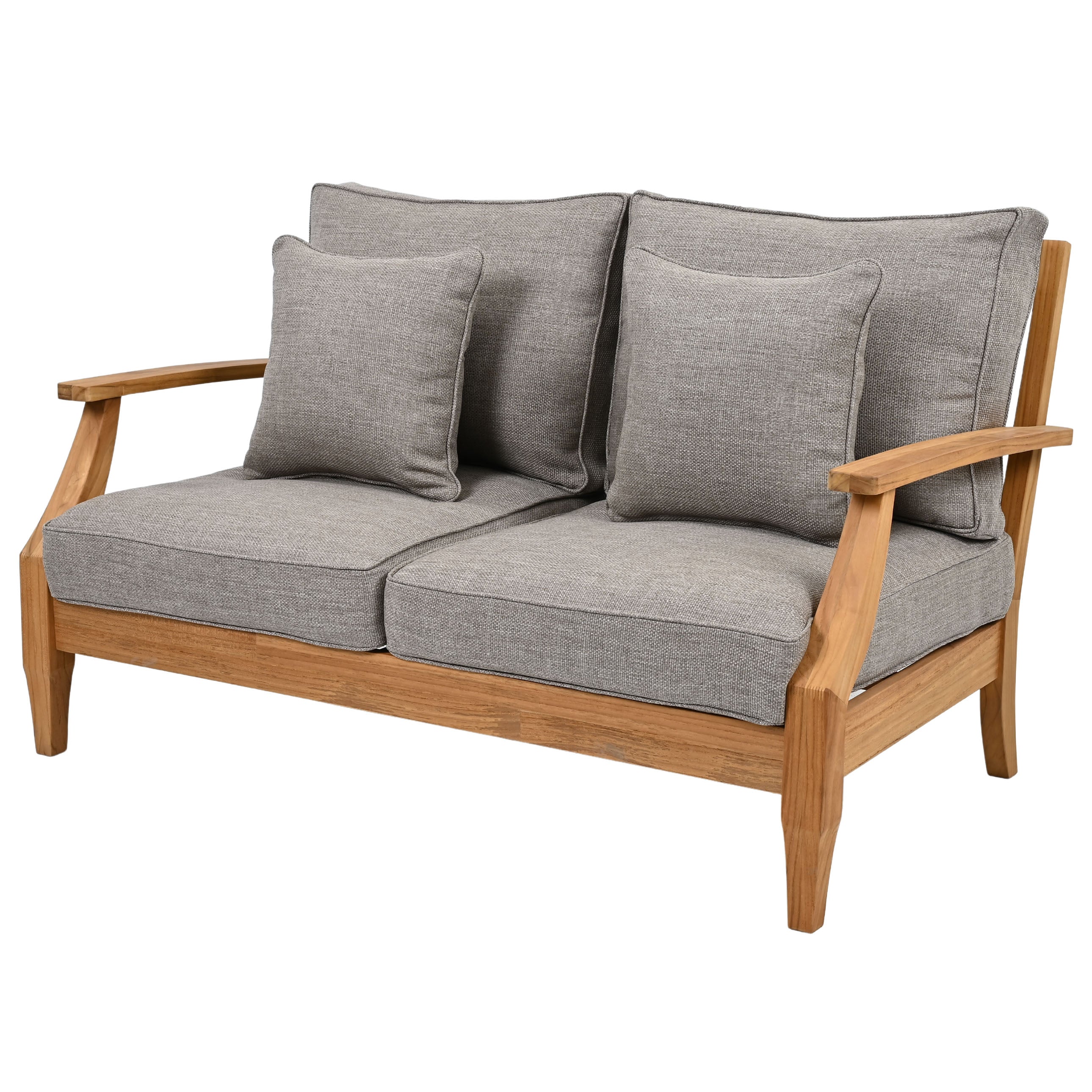 Martinique Teakwood Patio Loveseat - Image 34