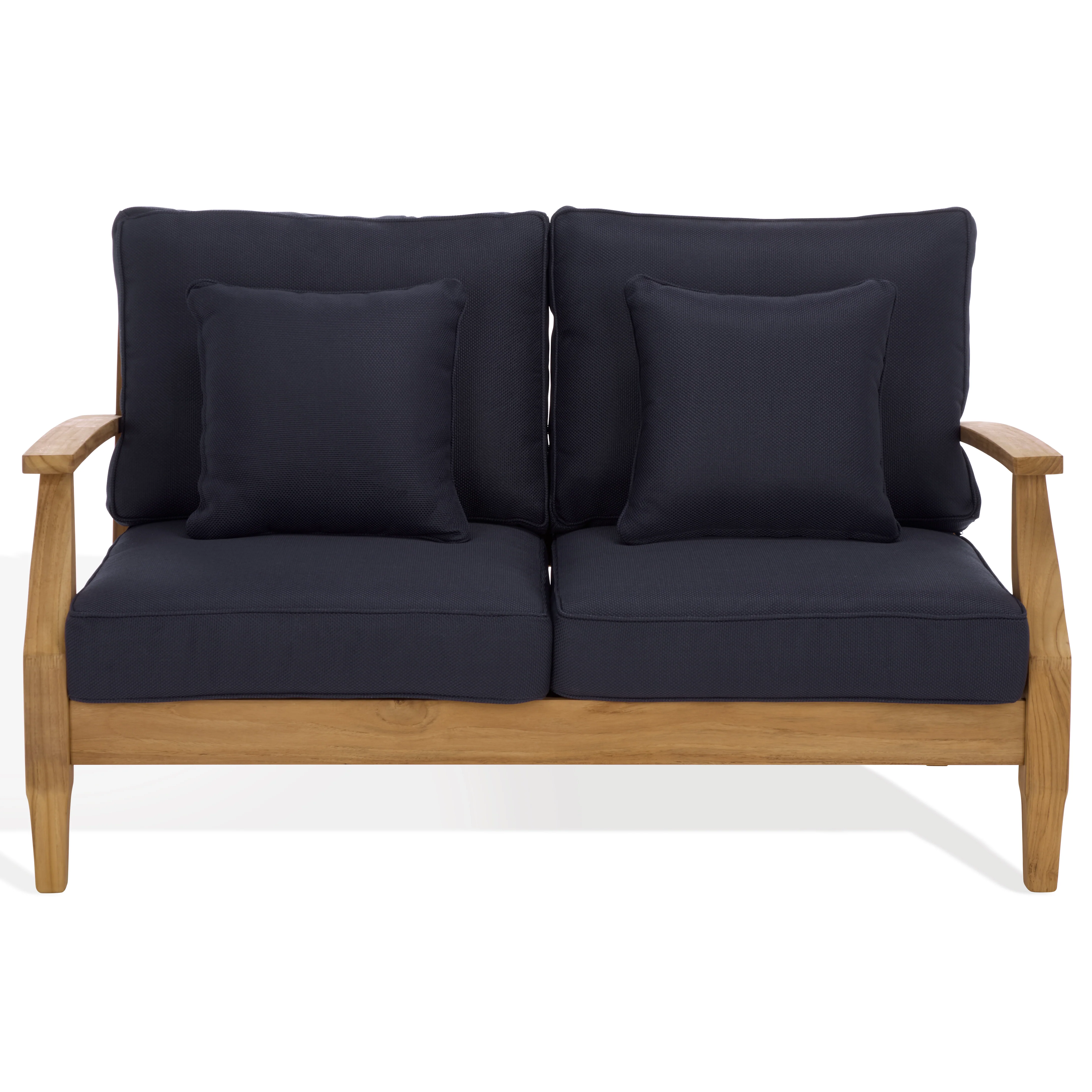 Martinique Teakwood Patio Loveseat - Image 37