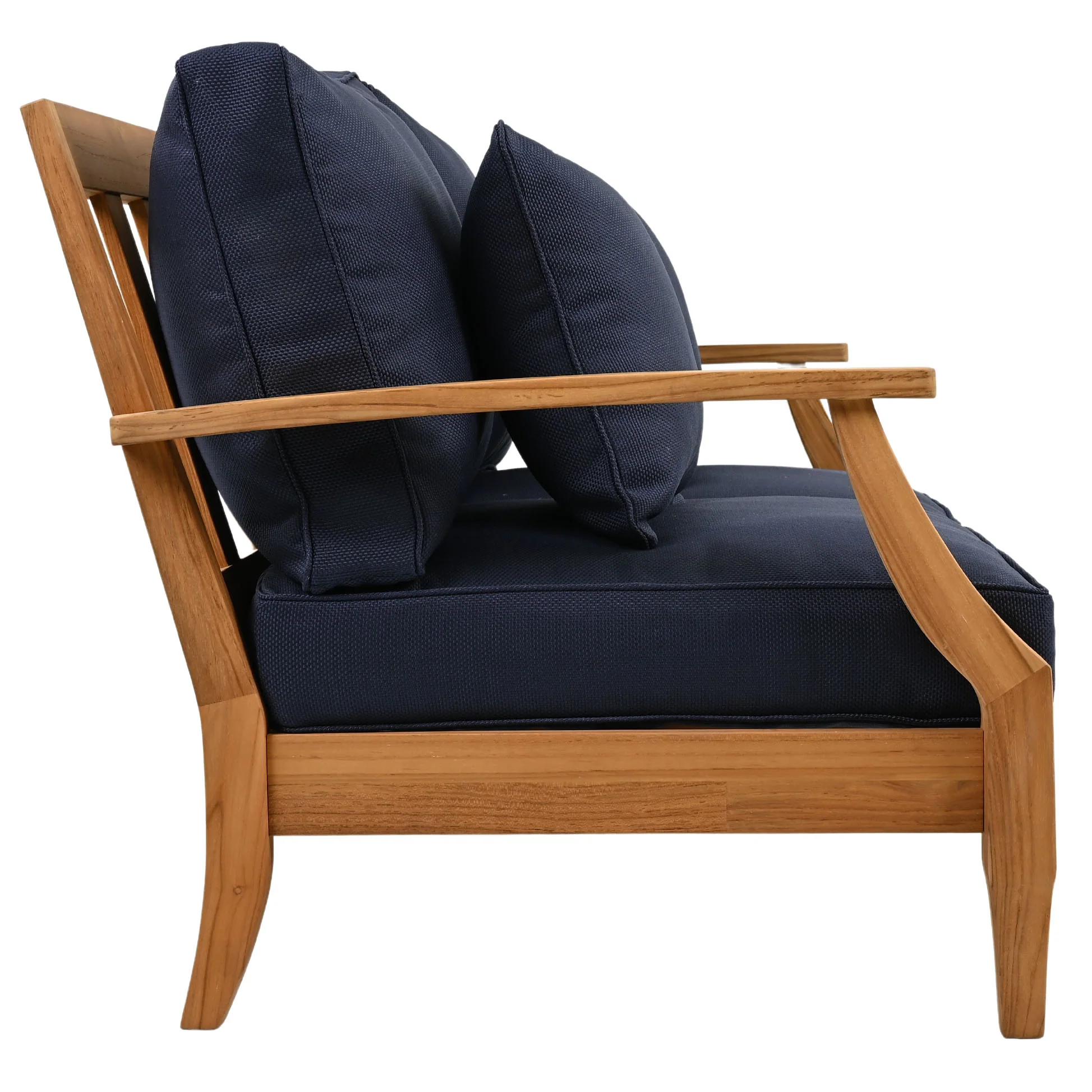 Martinique Teakwood Patio Loveseat - Image 47