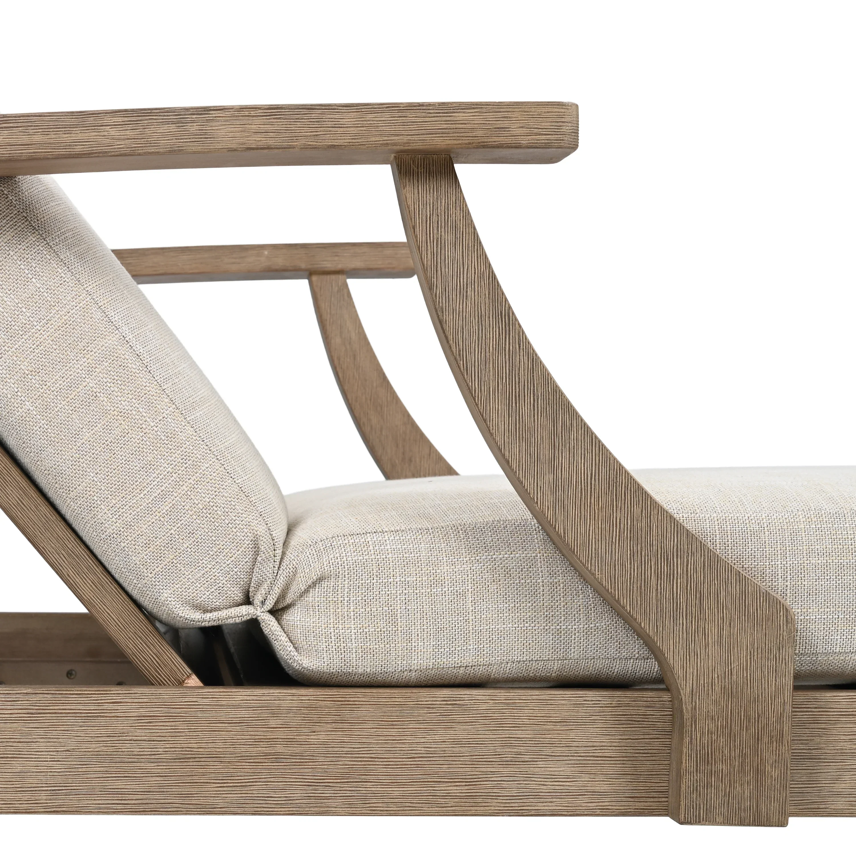 Martinique Wood Patio Chaise Lounge - Image 8