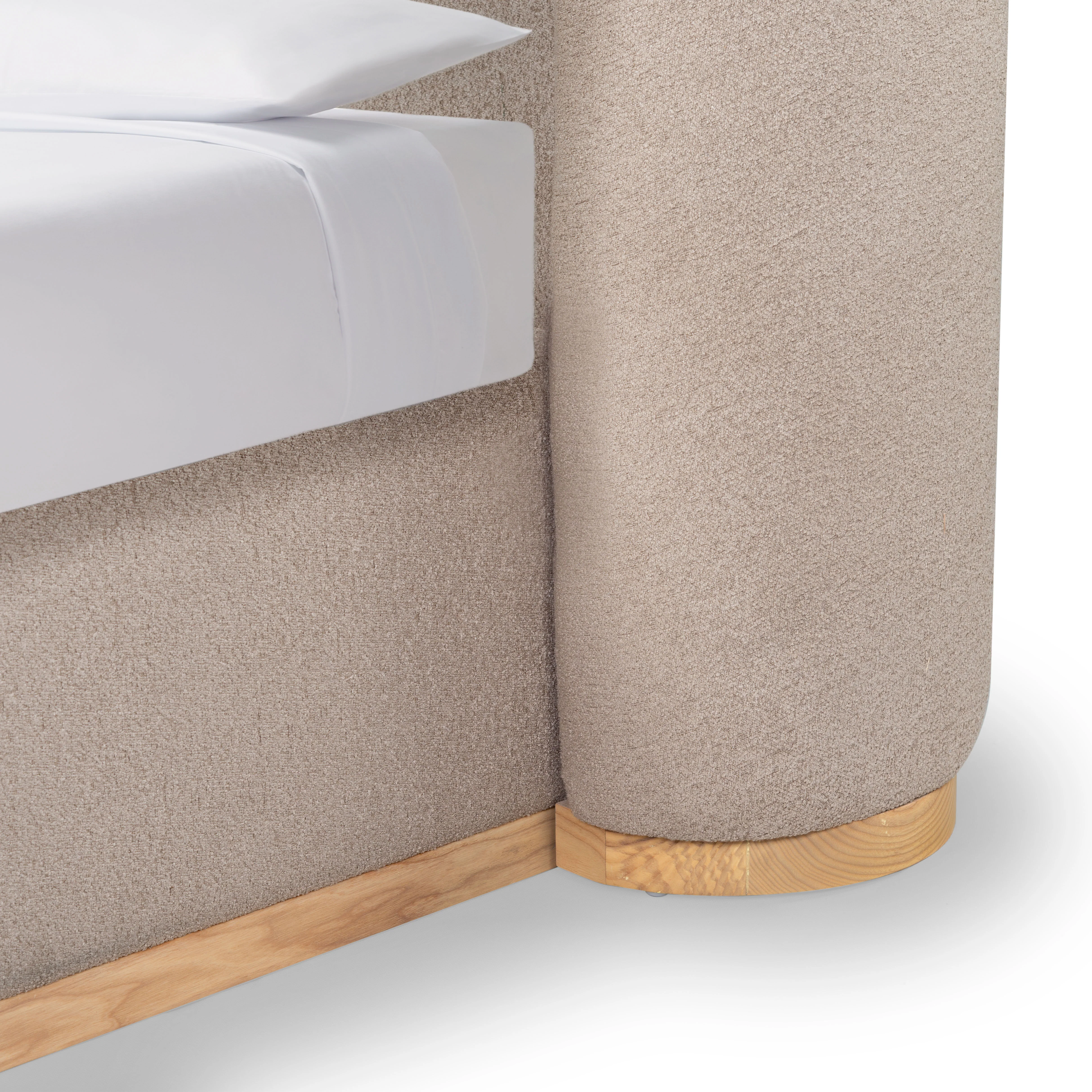 Martynia Boucle King Bed - Image 4