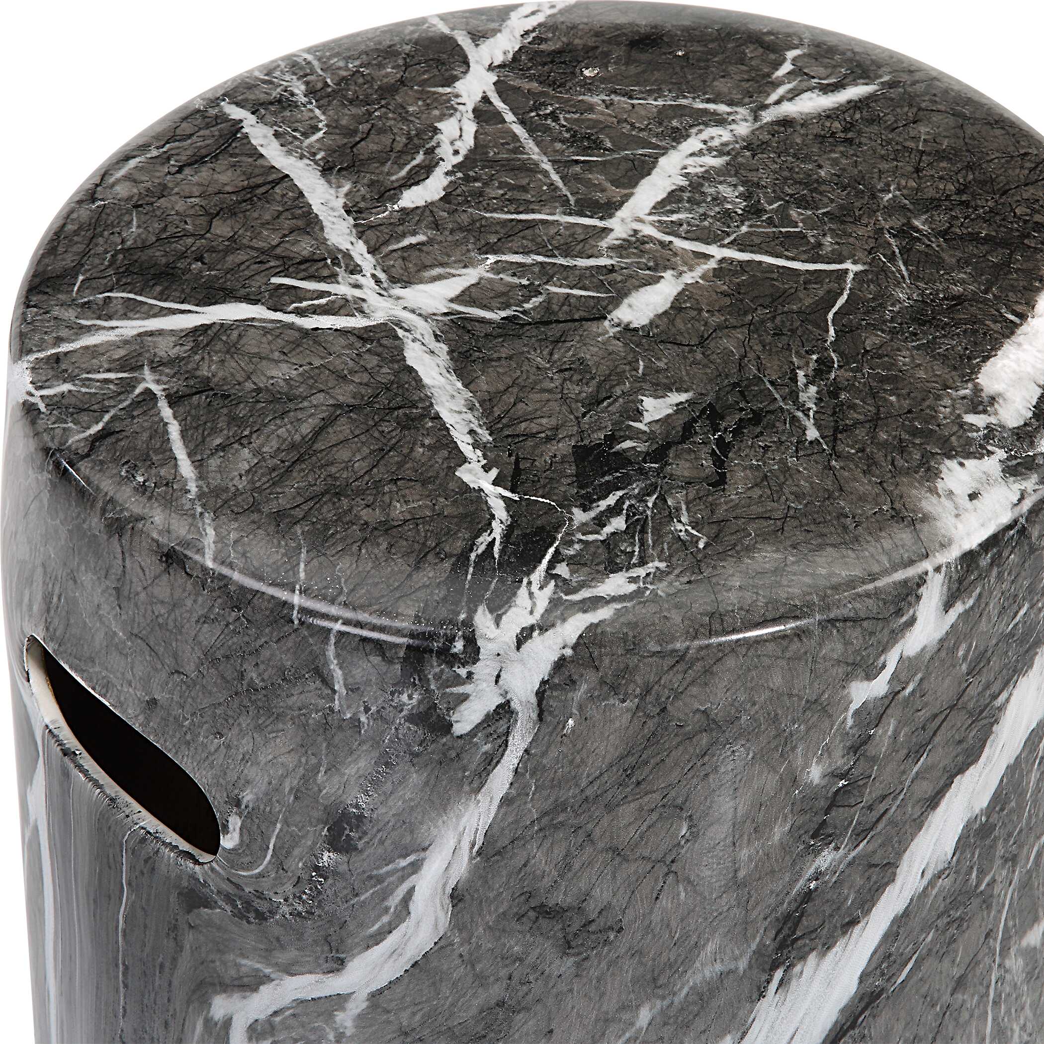 Marvel Marbled Garden Stool - Image 8