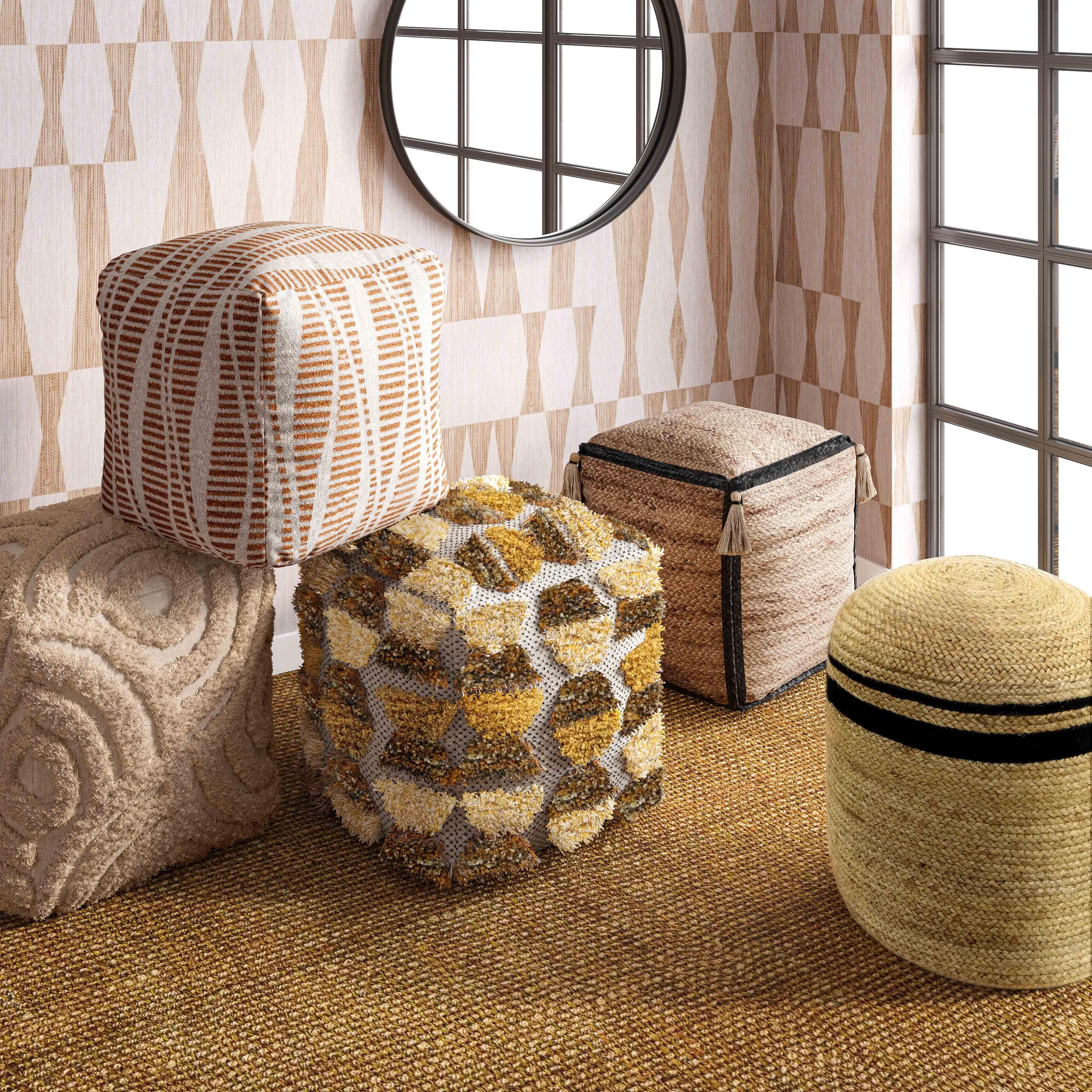 Mata Light Brown 5' x 8' Area Rug - Image 8