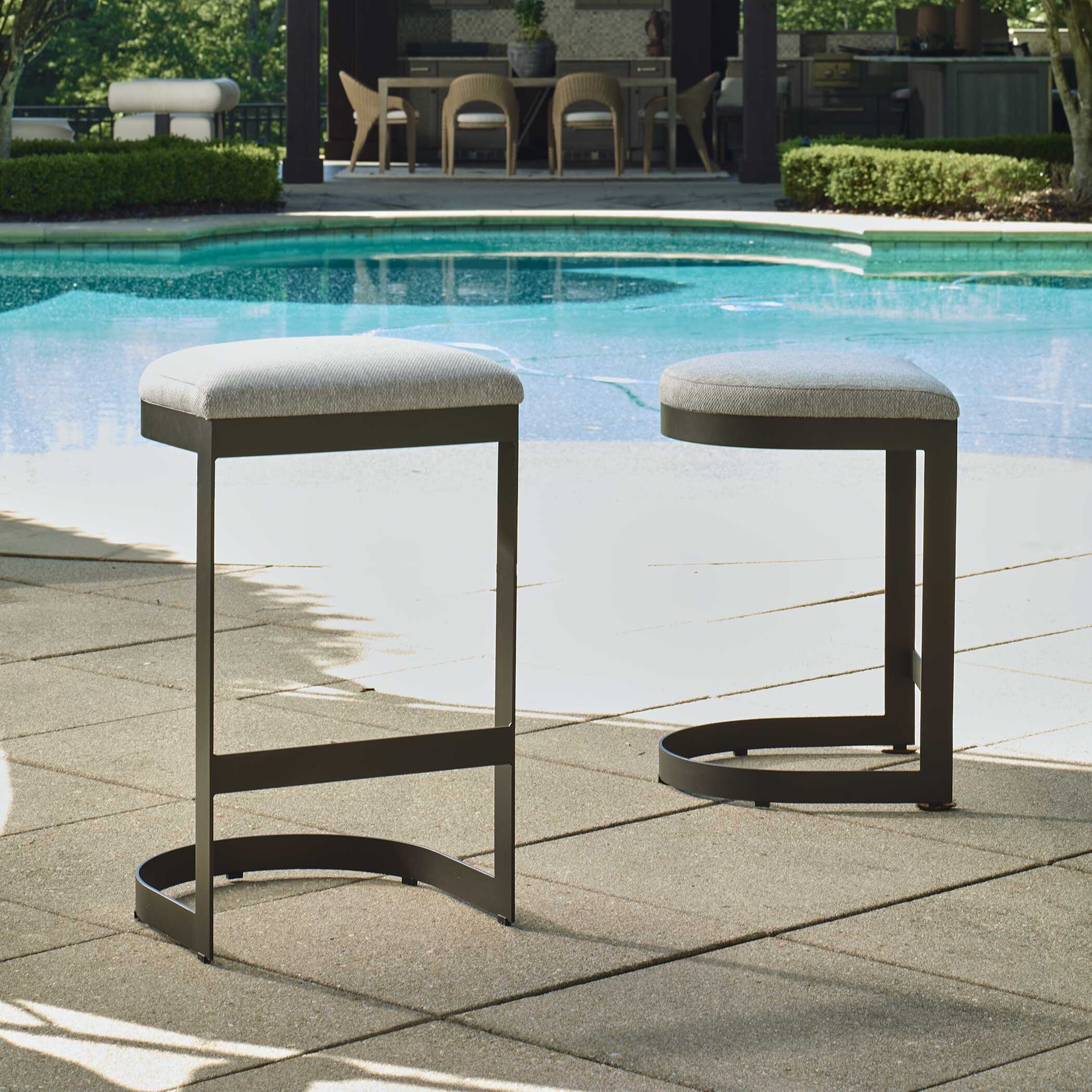 Maude Outdoor Bar Stool - Image 2