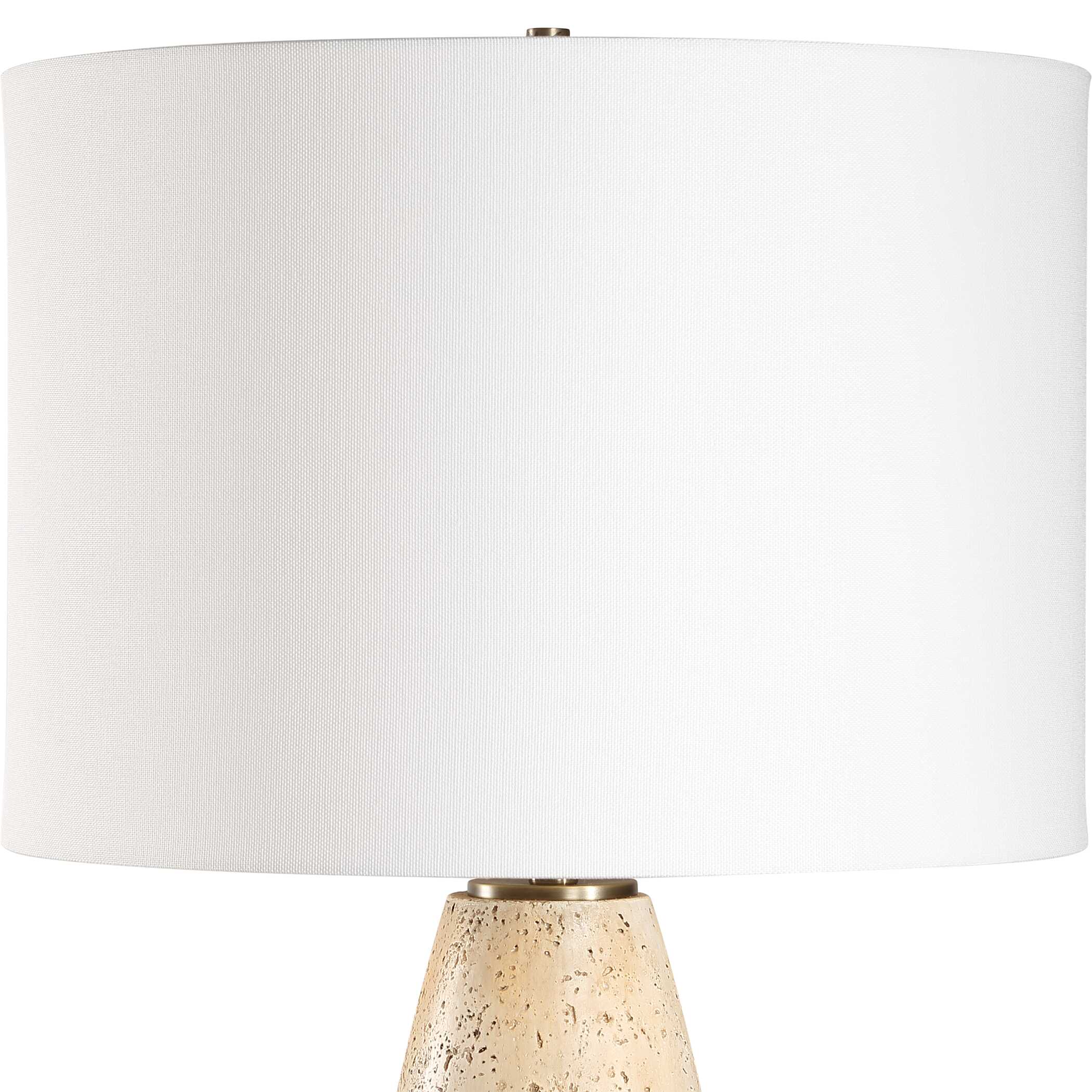 Maury Travertine Table Lamp - Image 5