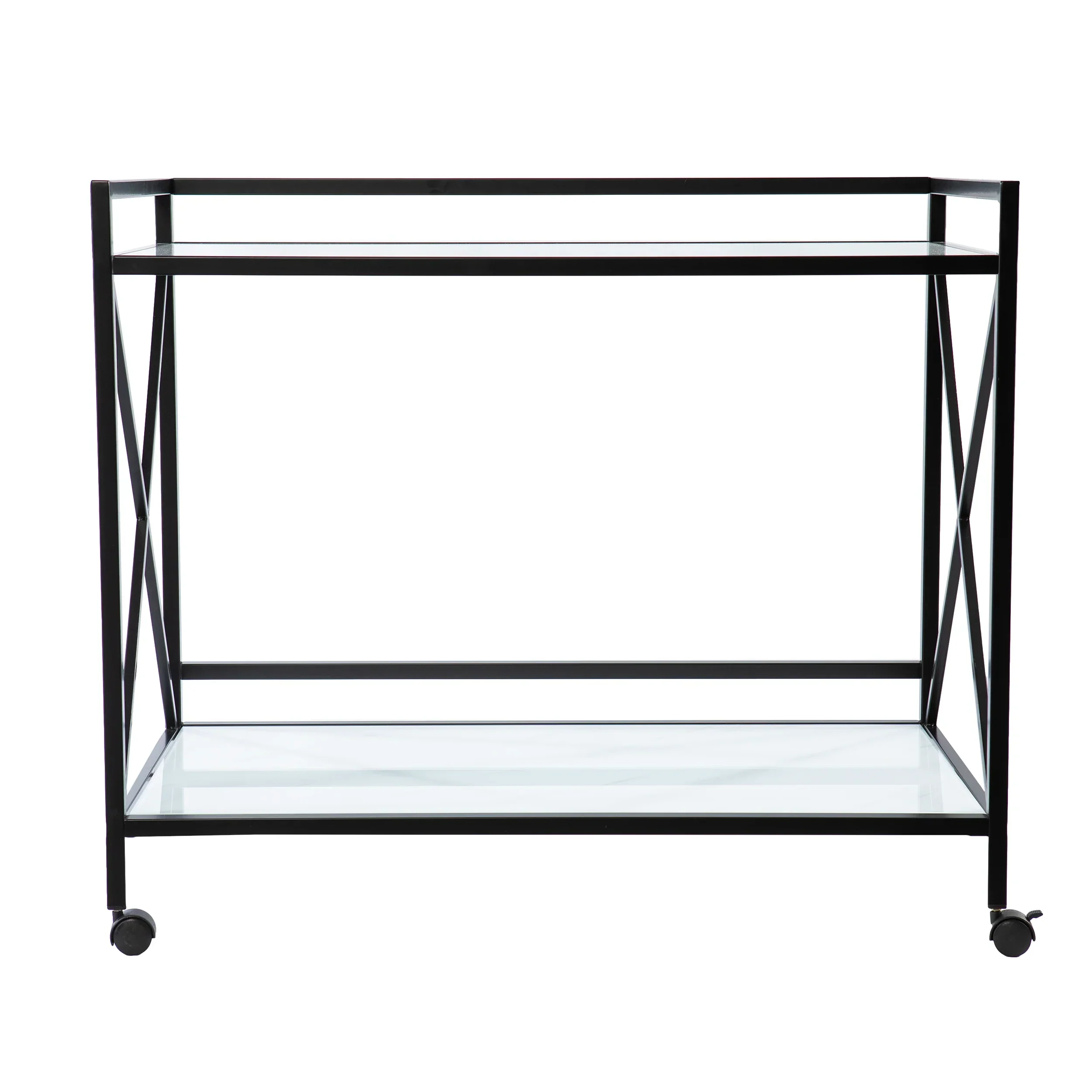 Maxton Bar Cart – Black and White - Image 3