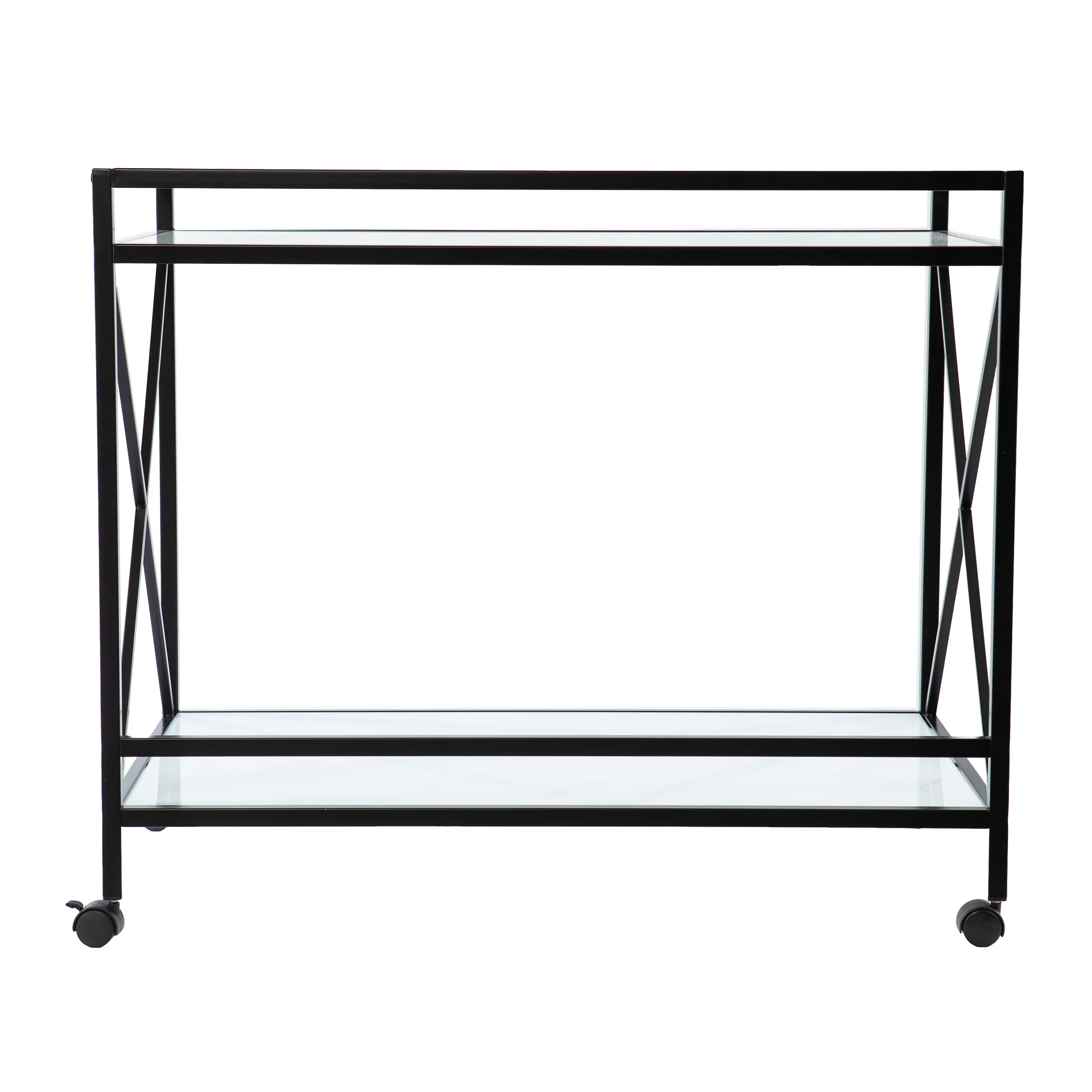 Maxton Bar Cart – Black and White - Image 4