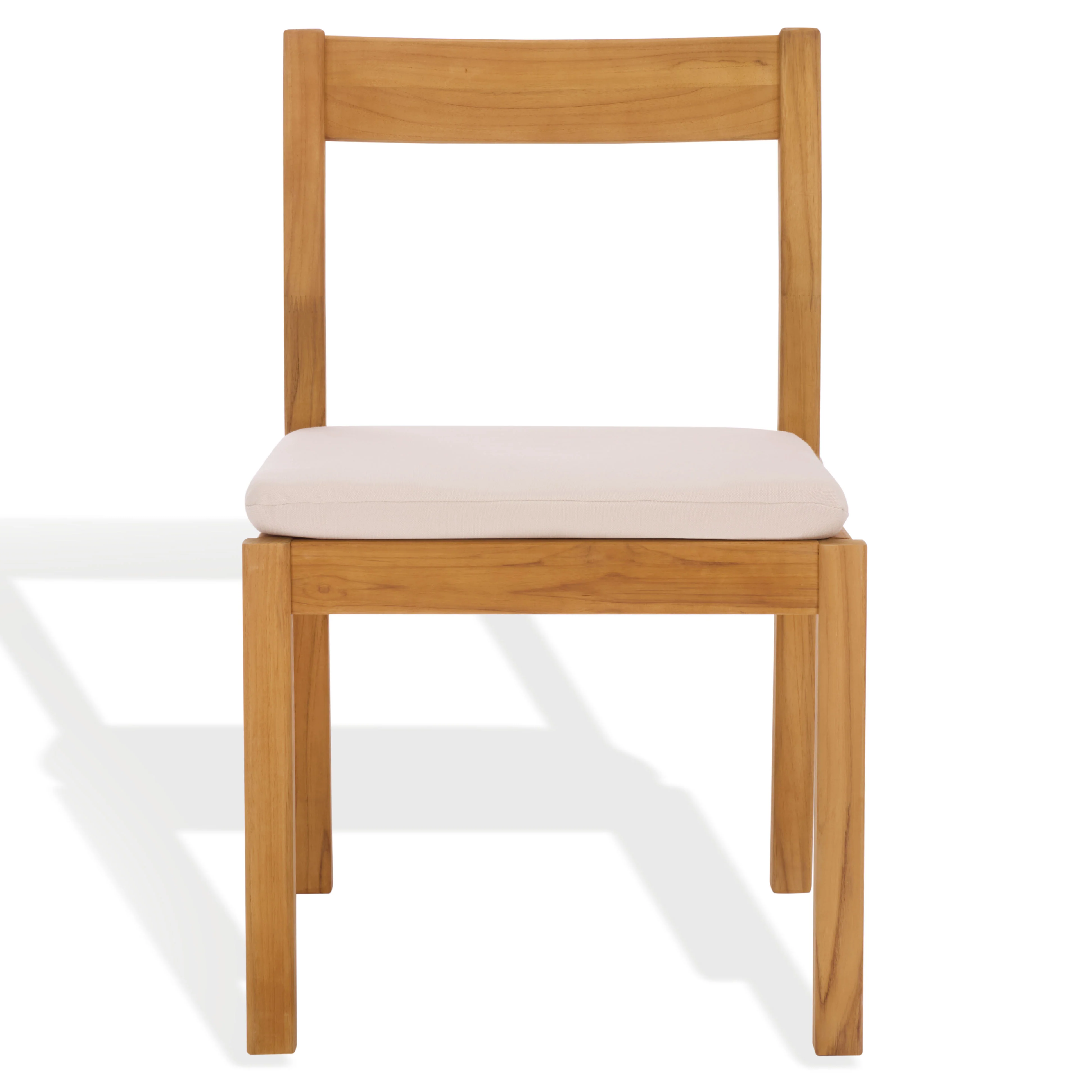 Mayaguana Brazilian Teak Dining Chair - Set of 2 - Image 10