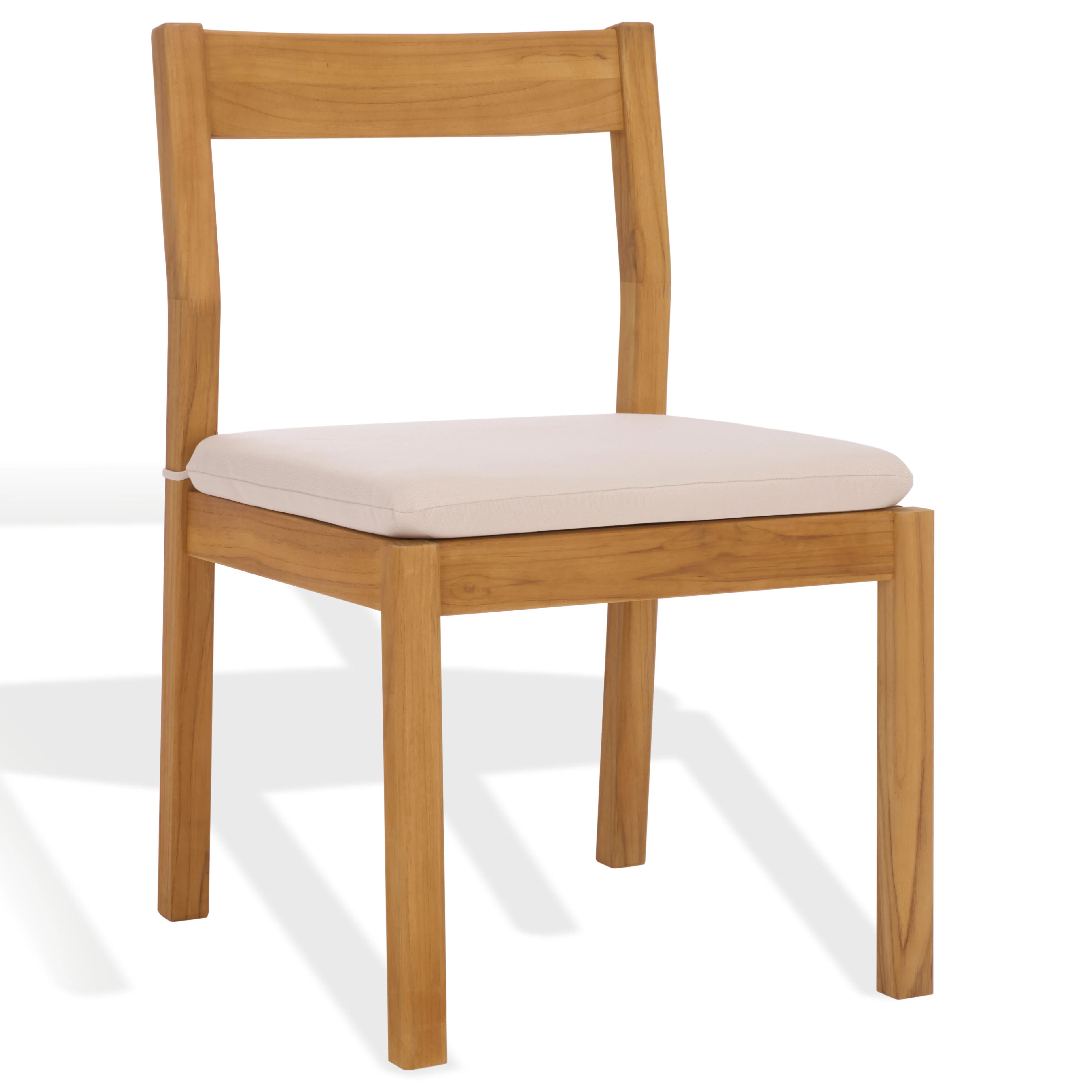 Mayaguana Brazilian Teak Dining Chair - Set of 2 - Image 15