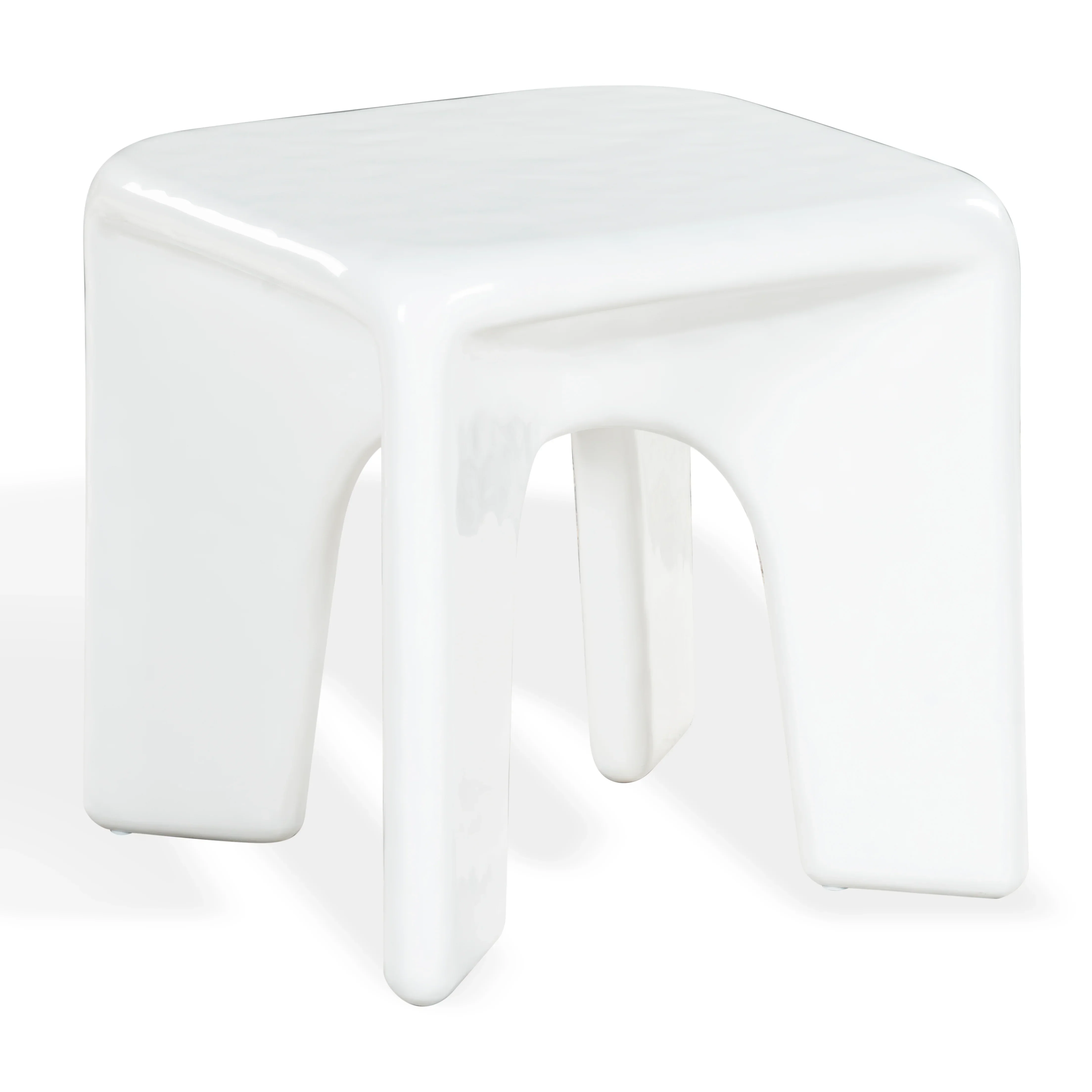 Mayalin Square High Gloss Finish Accent Table - Image 3