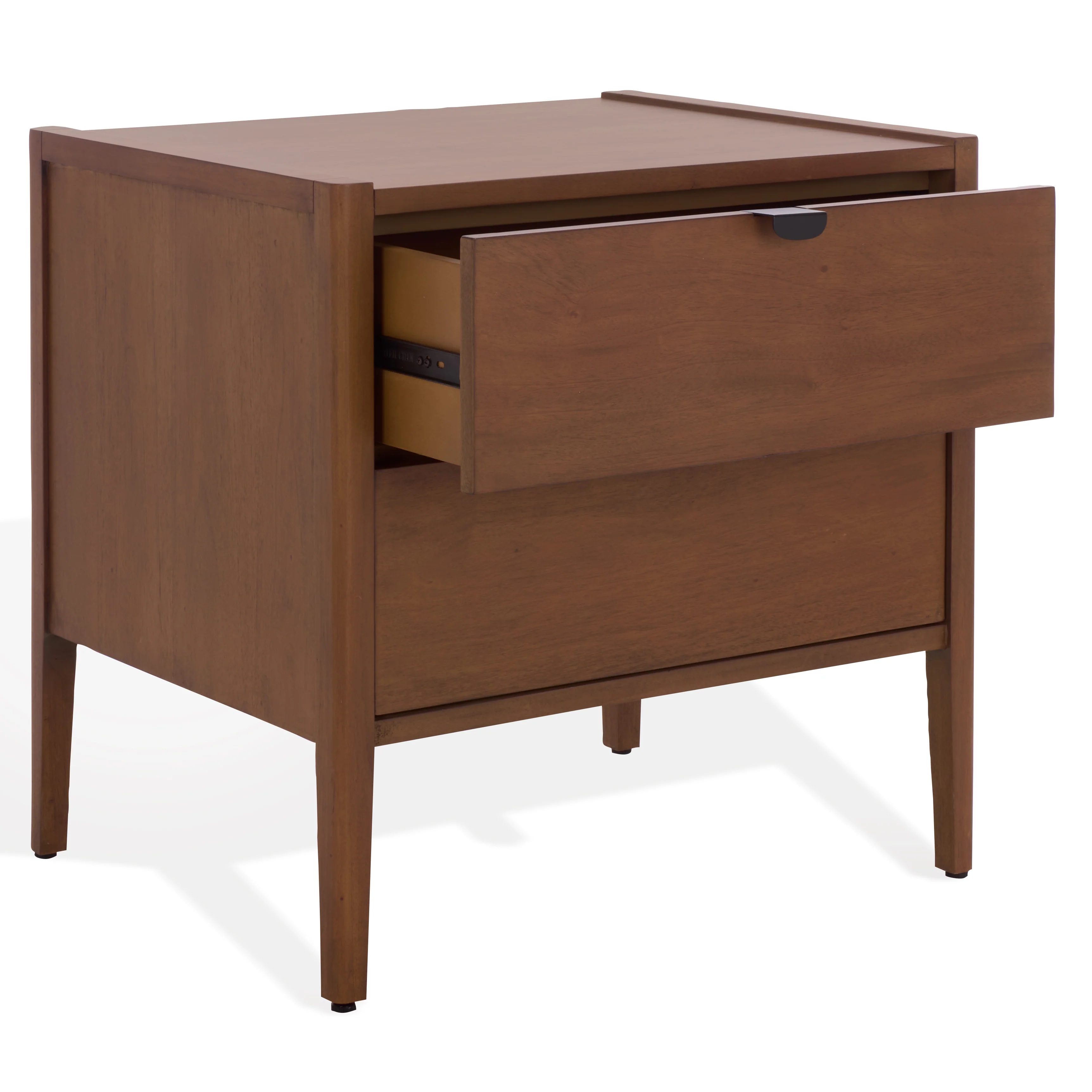 Mayalyn Wood 2 Draw Nightstand - Image 3