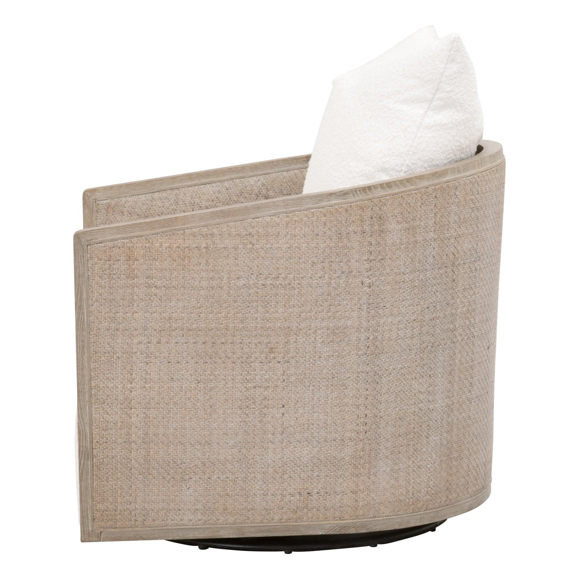 McGuire Swivel Club Chair - Image 3