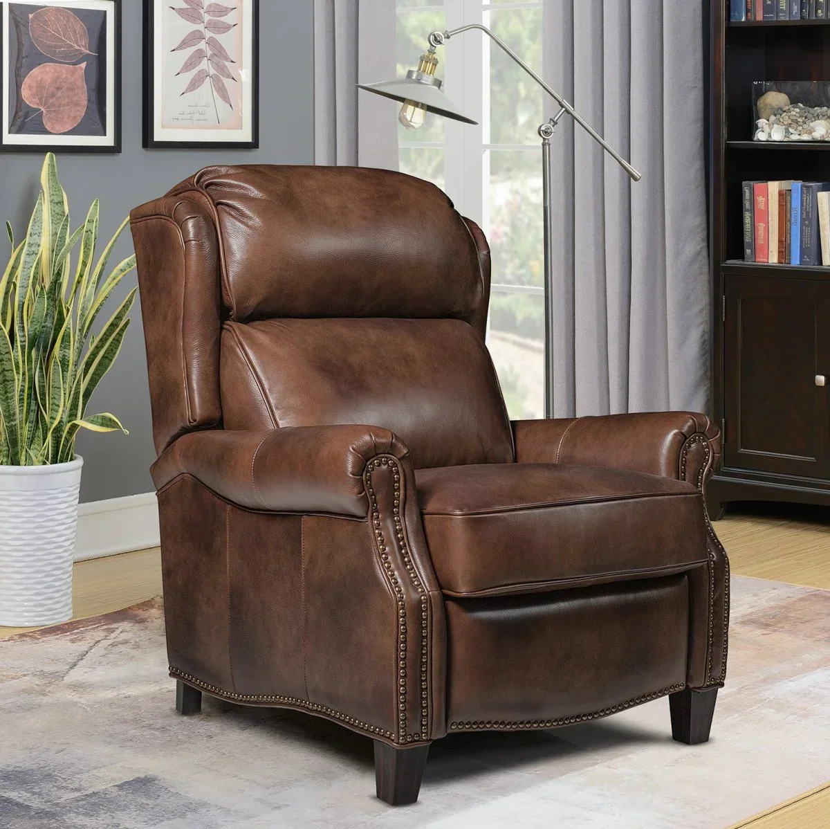 Meade Push Thru The Arms Recliner - Image 16