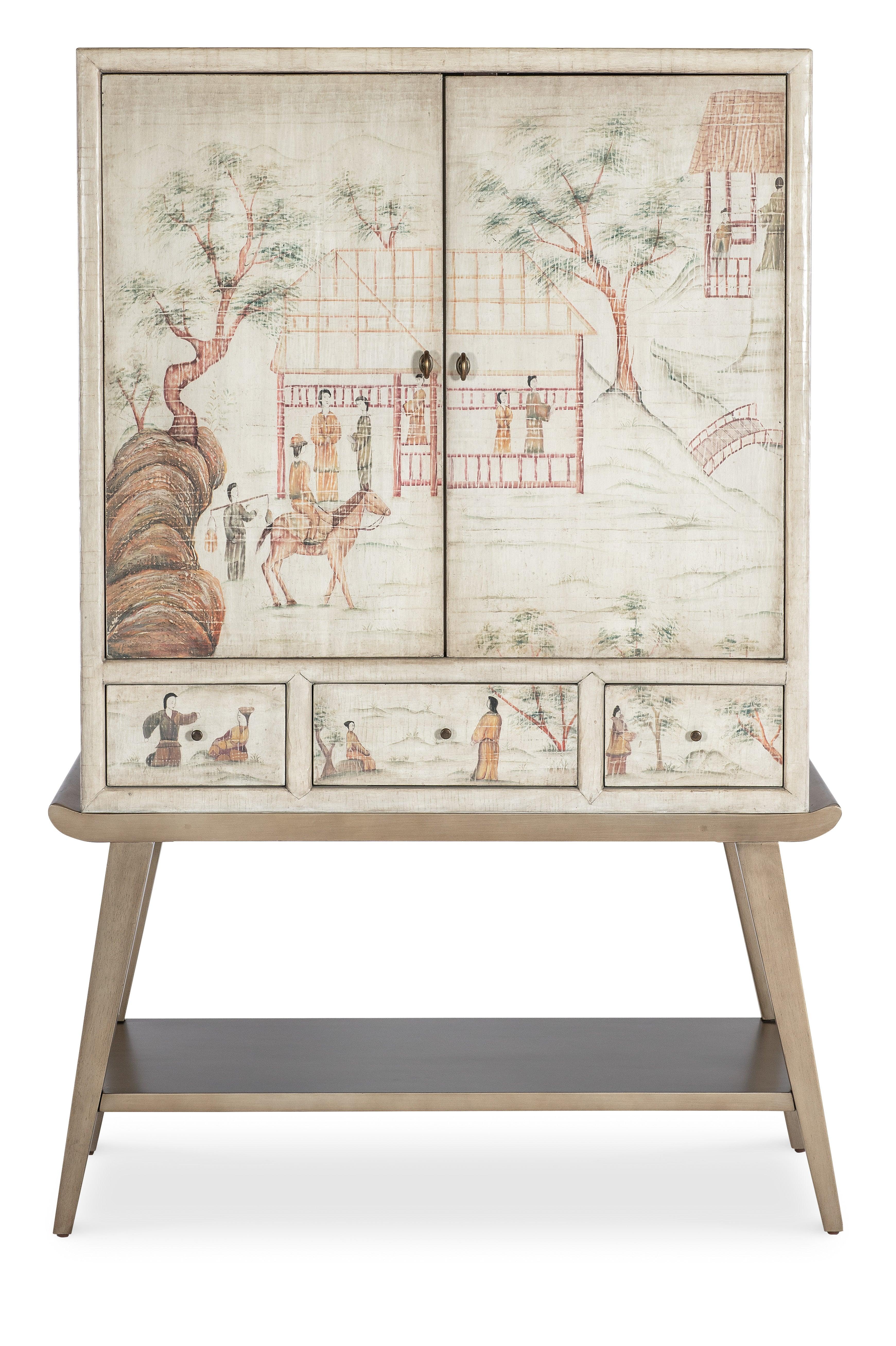 Melange Dynasty Accent Cabinet - Image 3