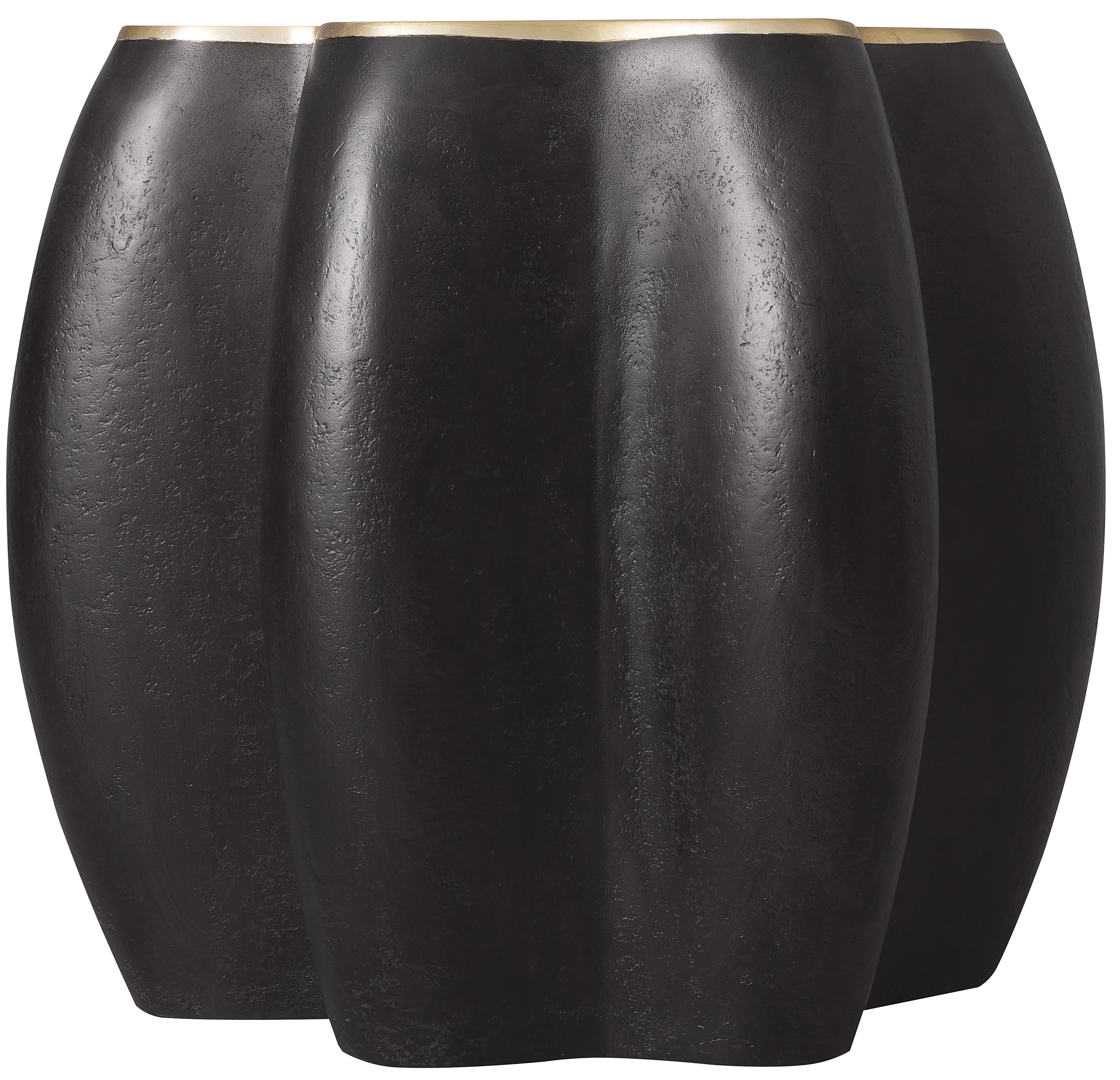 Melange Even and Flow Round End Table