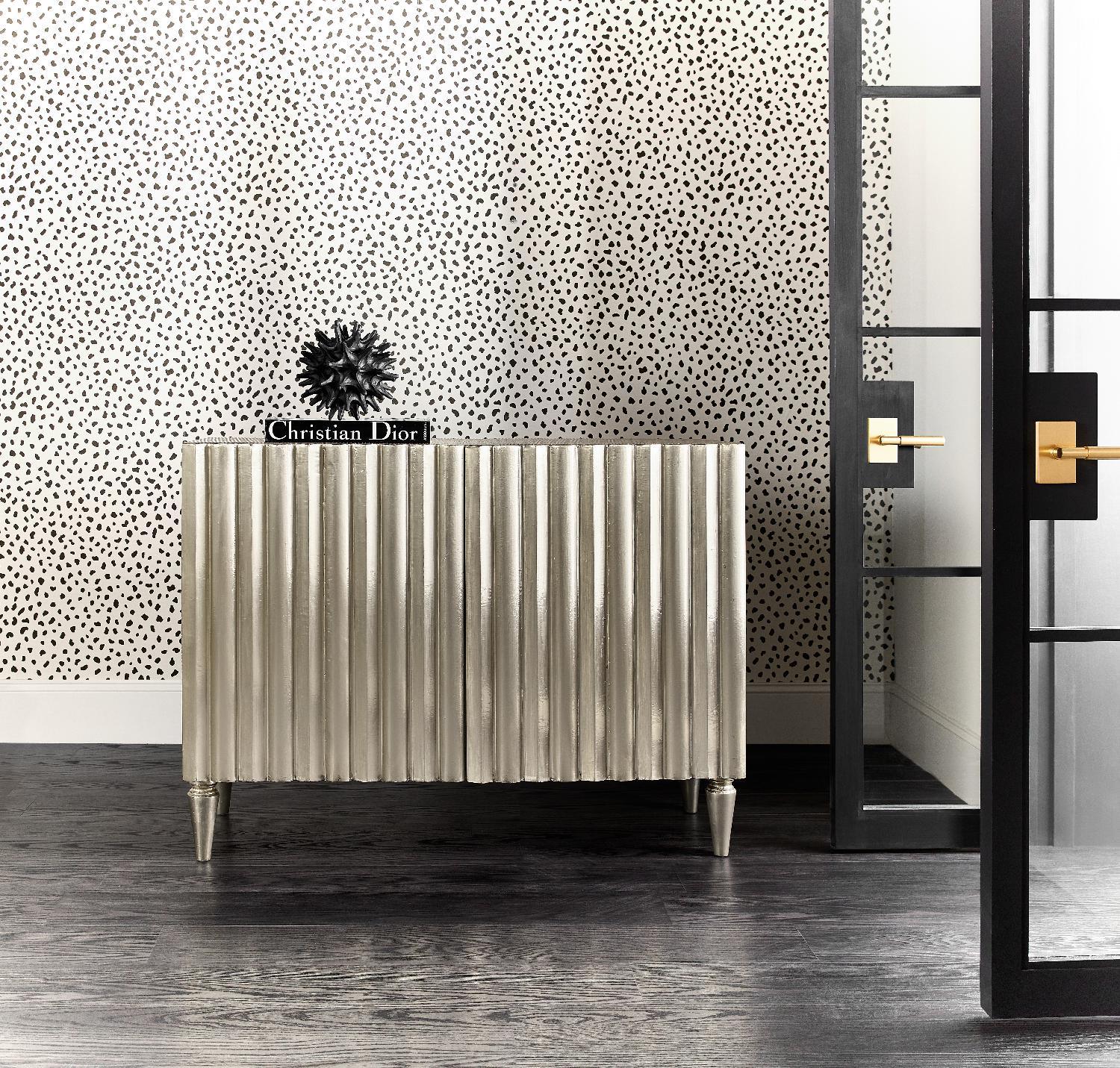 Melange Mackenna Two Door Cabinet - Image 4