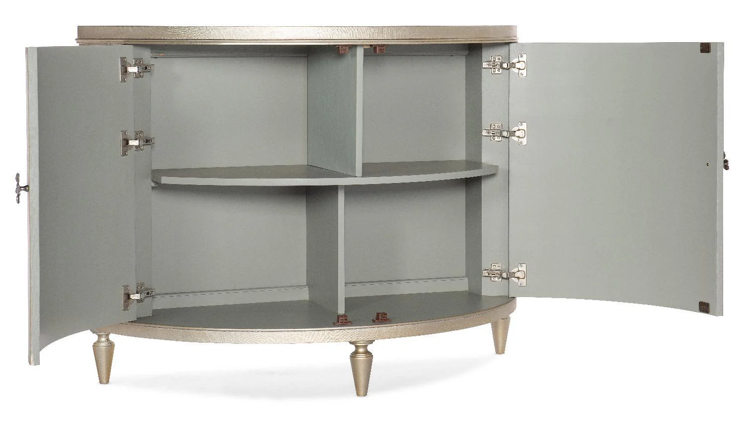 Melange Marguerite Two Door Demilune Chest - Image 2
