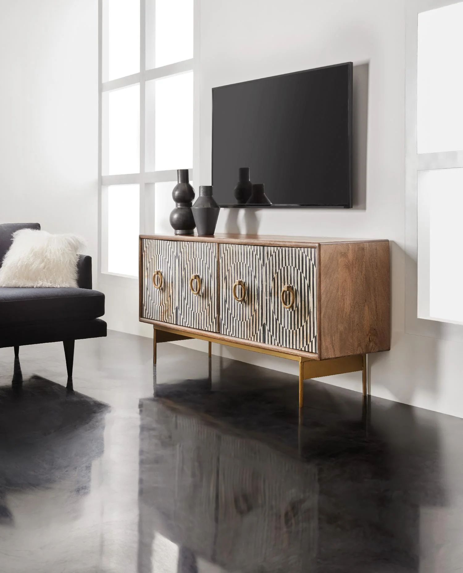 Melange Russell Credenza - Image 4