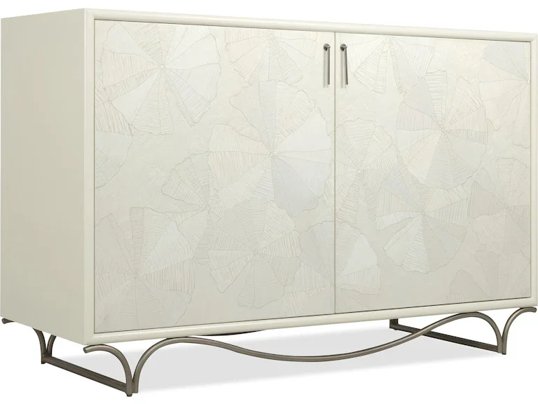 Melange White Lotus Hall Chest