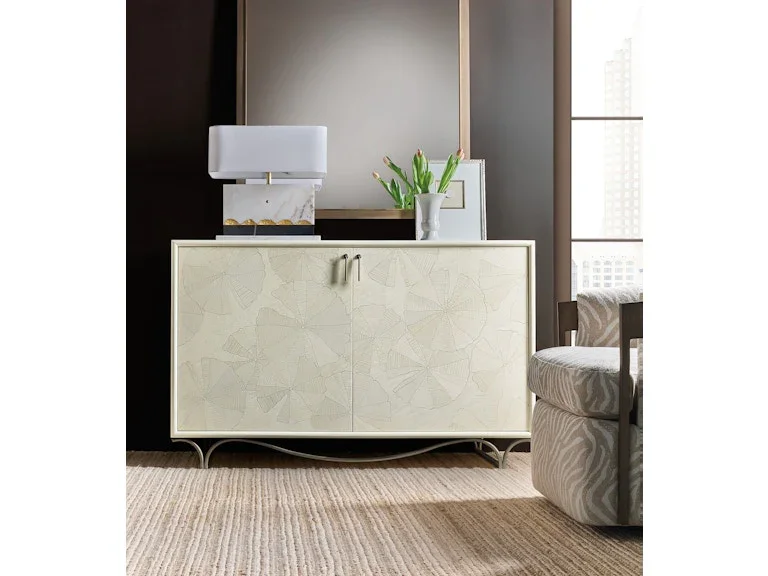 Melange White Lotus Hall Chest - Image 2