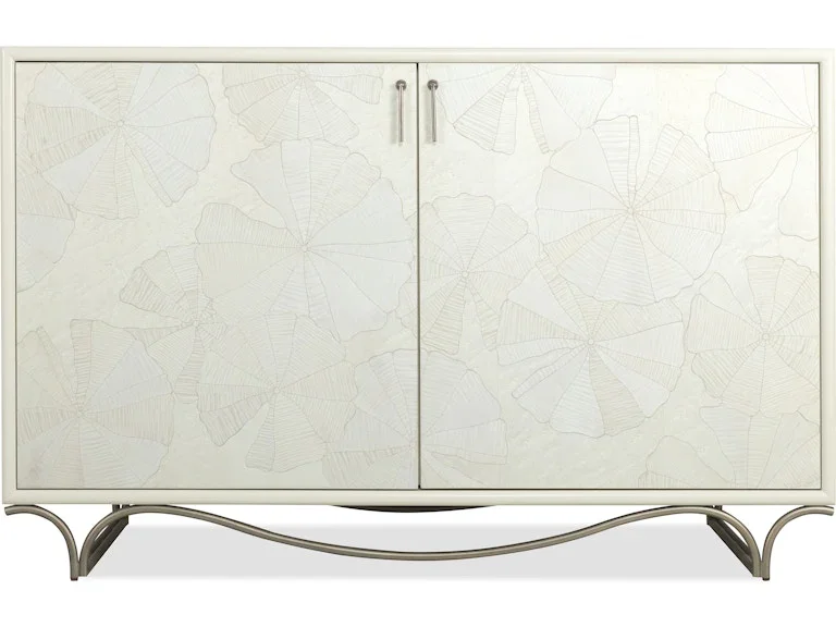 Melange White Lotus Hall Chest - Image 4