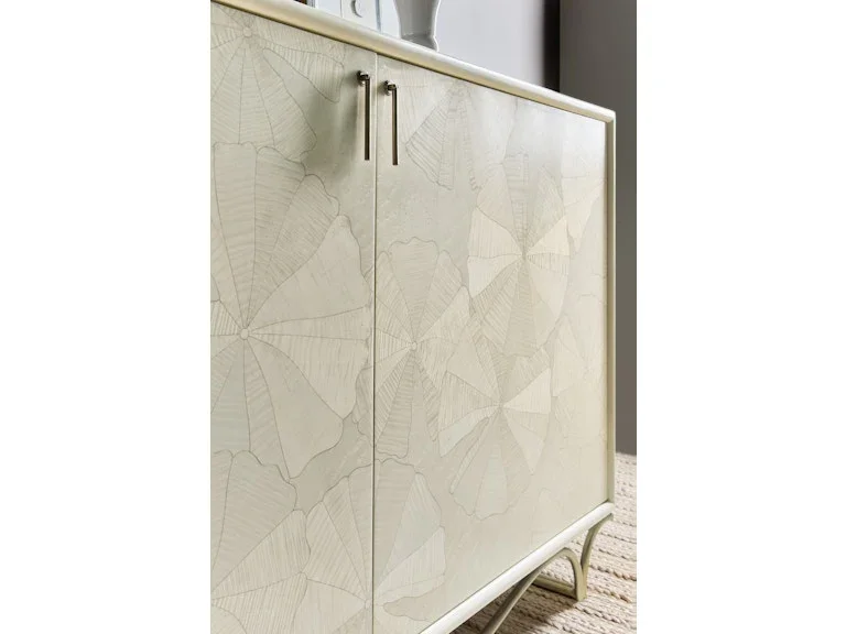 Melange White Lotus Hall Chest - Image 5