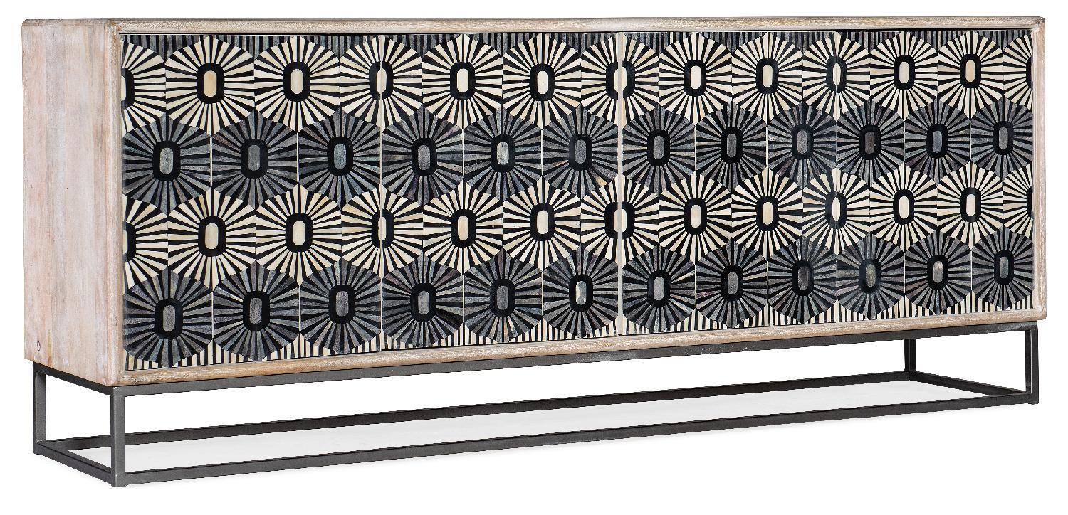 Melange Whitmore Four Door Credenza
