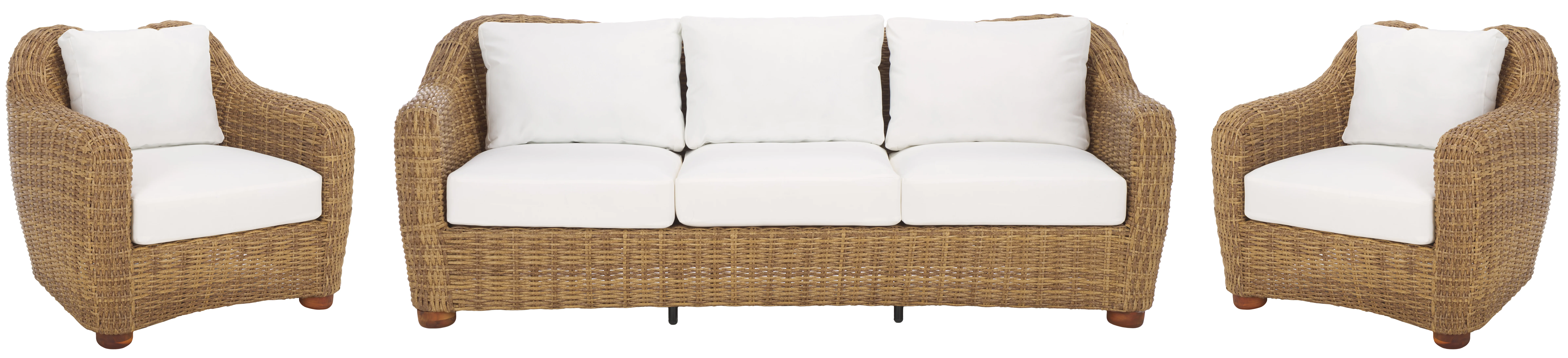 Melbourne Wicker Patio Sofa - Image 13