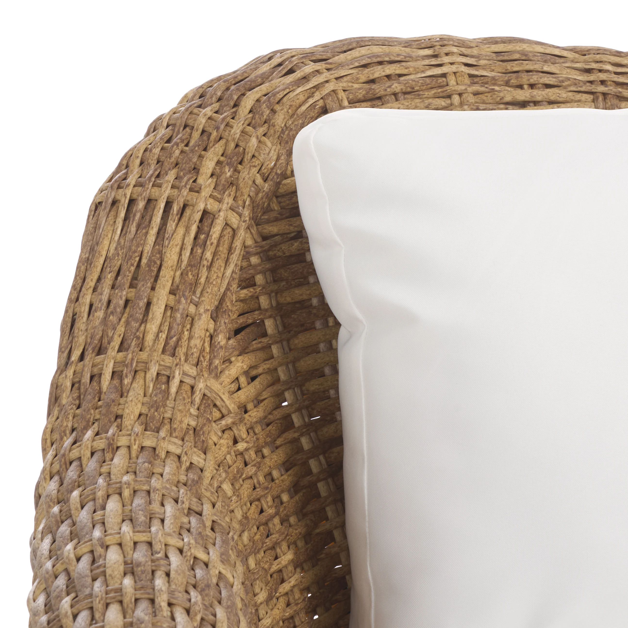 Melbourne Wicker Patio Sofa - Image 4