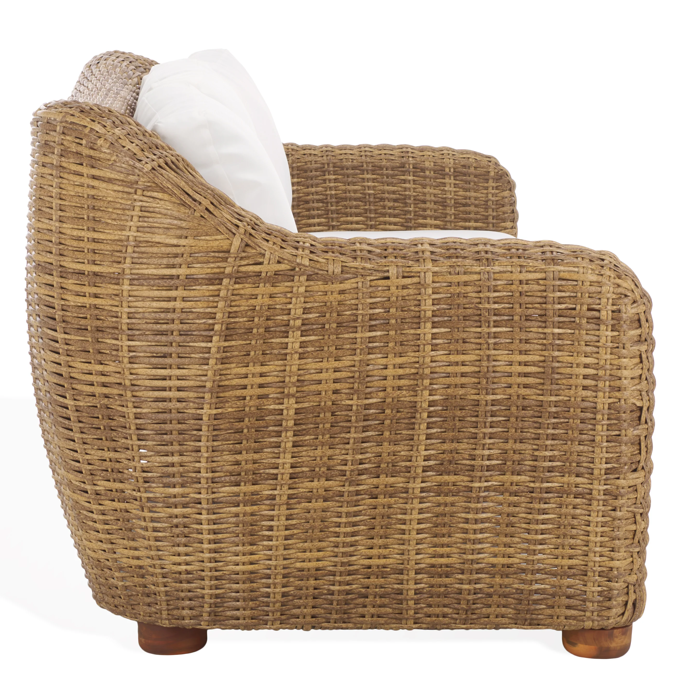 Melbourne Wicker Patio Sofa - Image 8