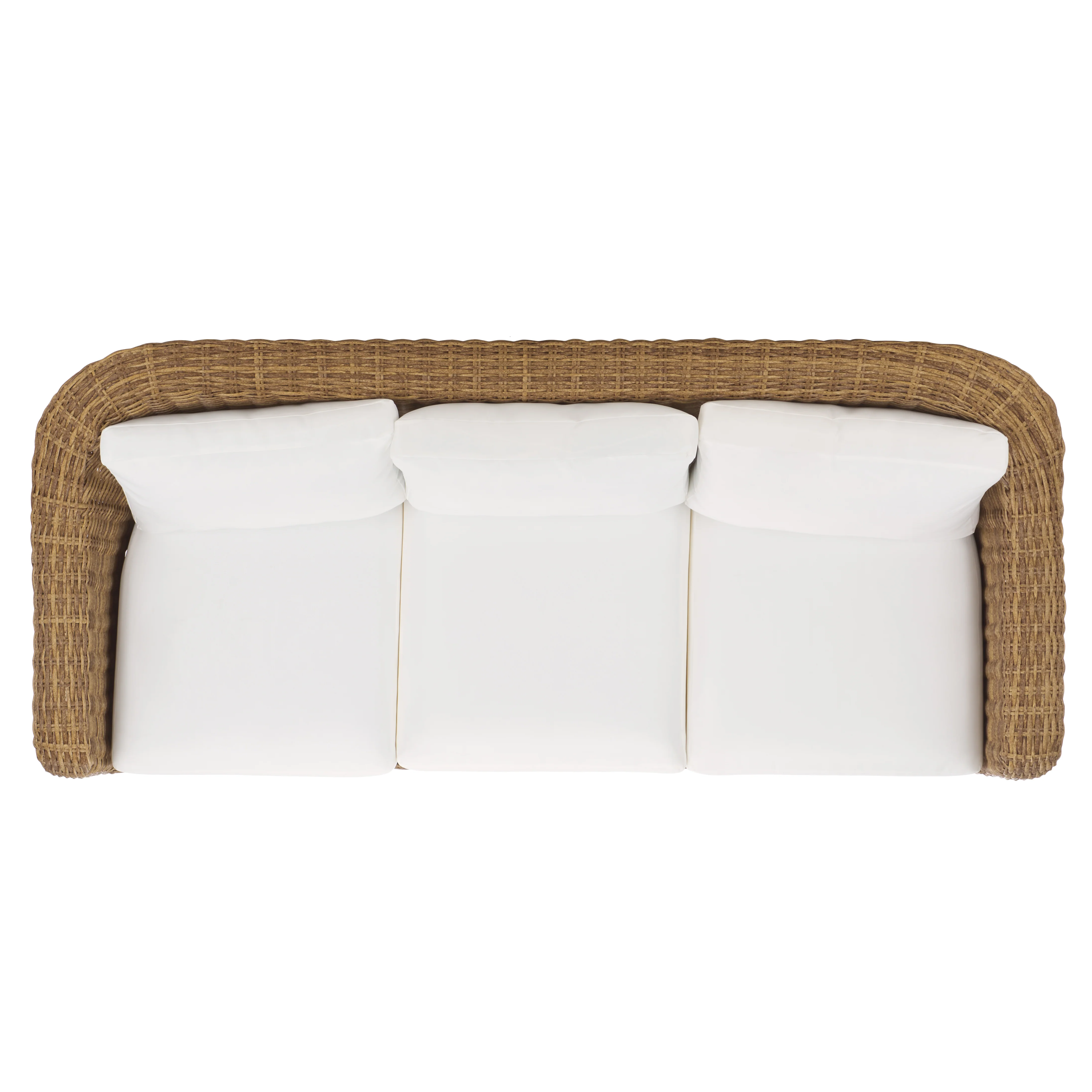 Melbourne Wicker Patio Sofa - Image 9