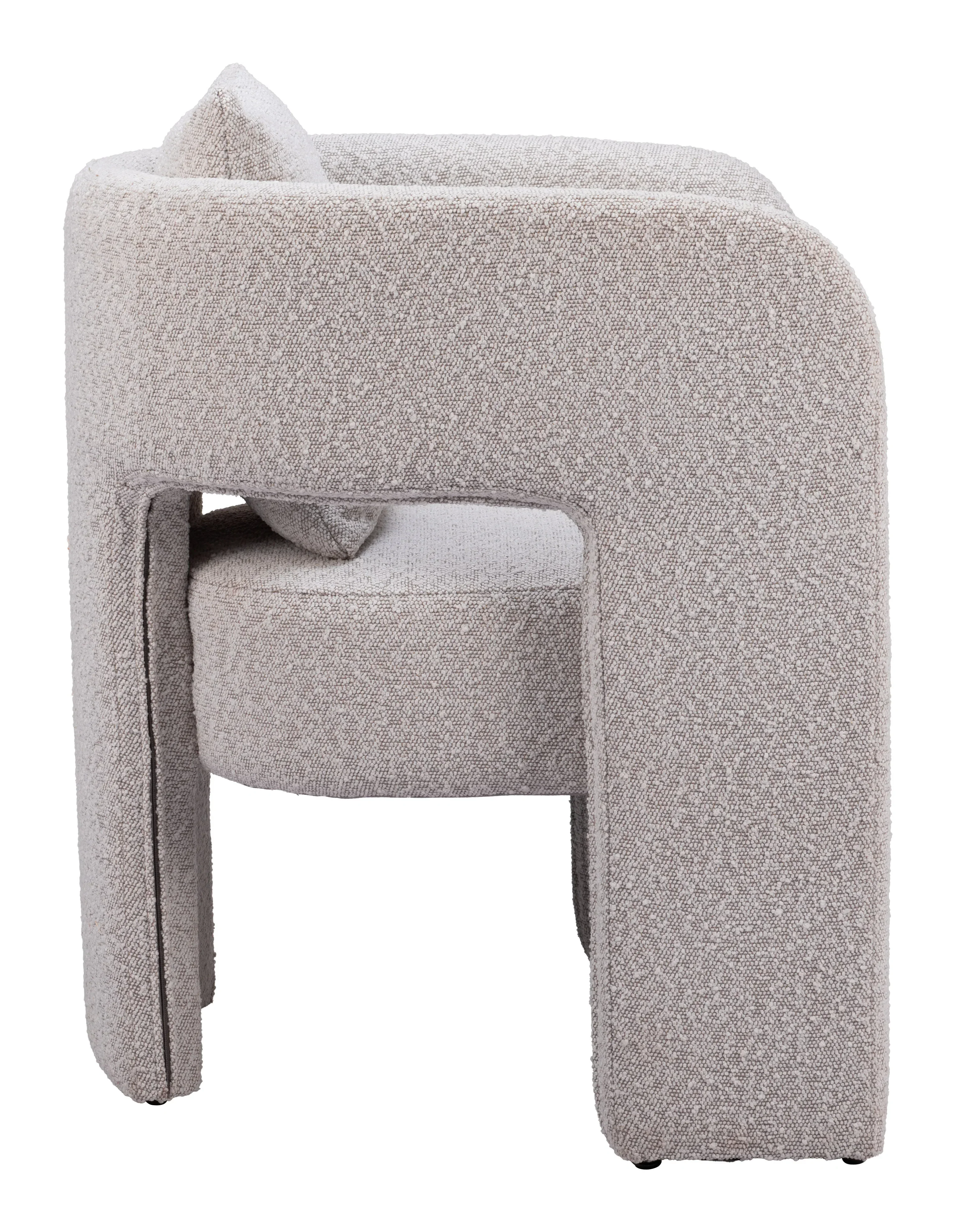 Melilla Dining Chair Misty Gray - Set of 2 - Image 4