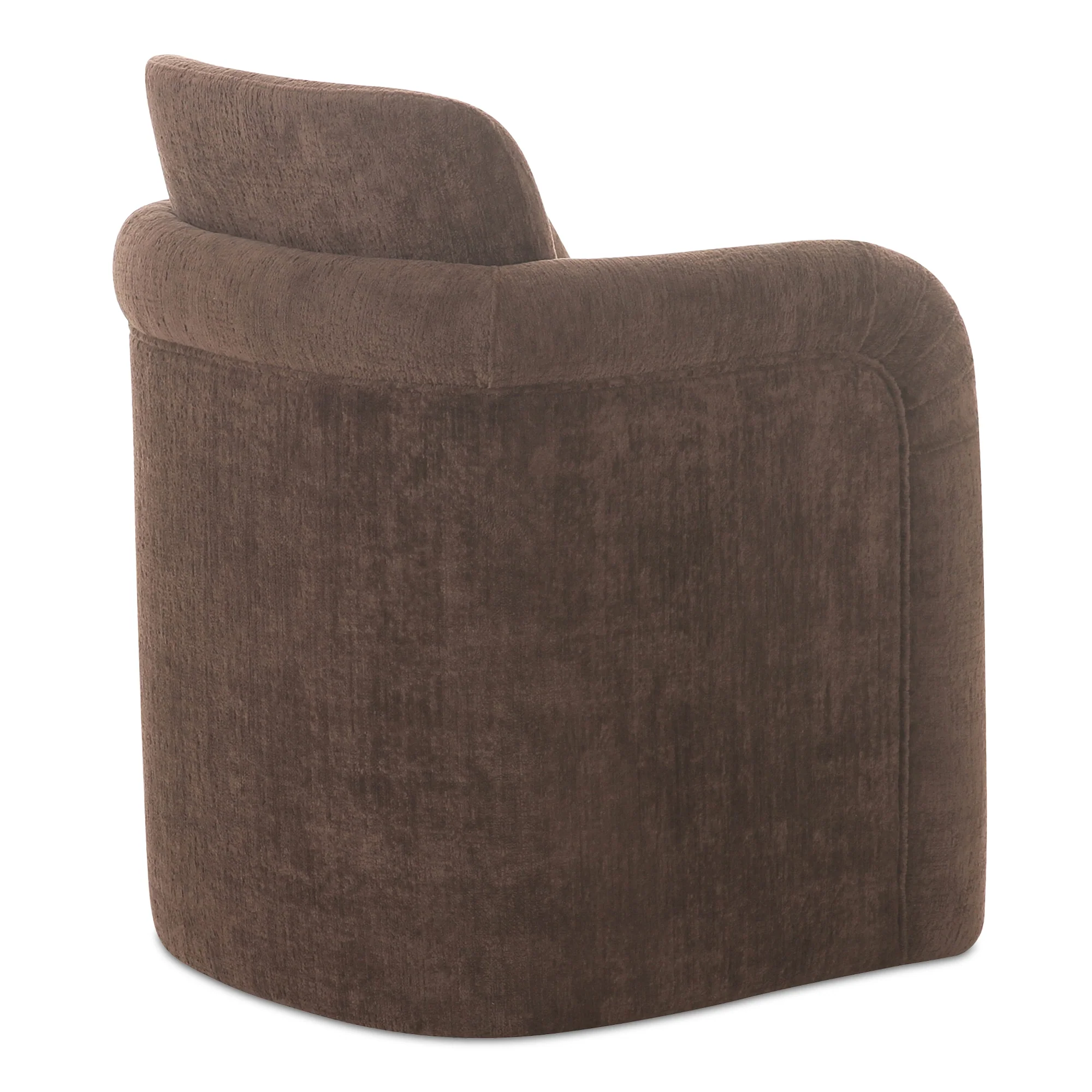Mesto Rolling Dining Chair Dark Brown - Set of 2 - Image 6