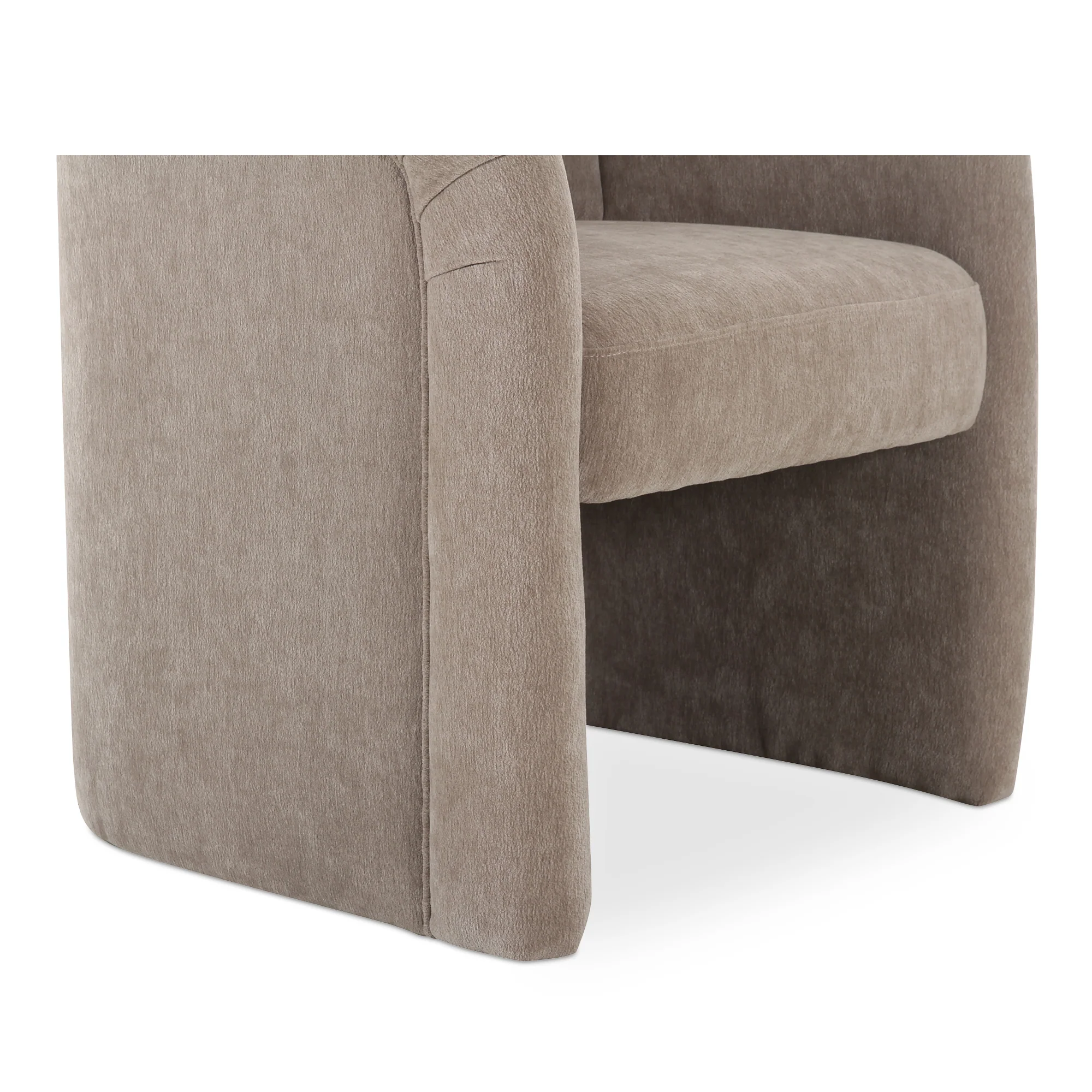 Mesto Rolling Dining Chair Taupe - Set of 2 - Image 8