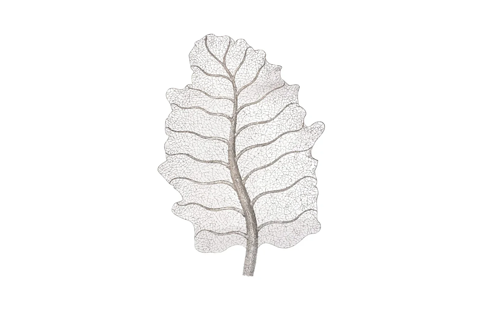 Metallurgy Leaf Wall Art