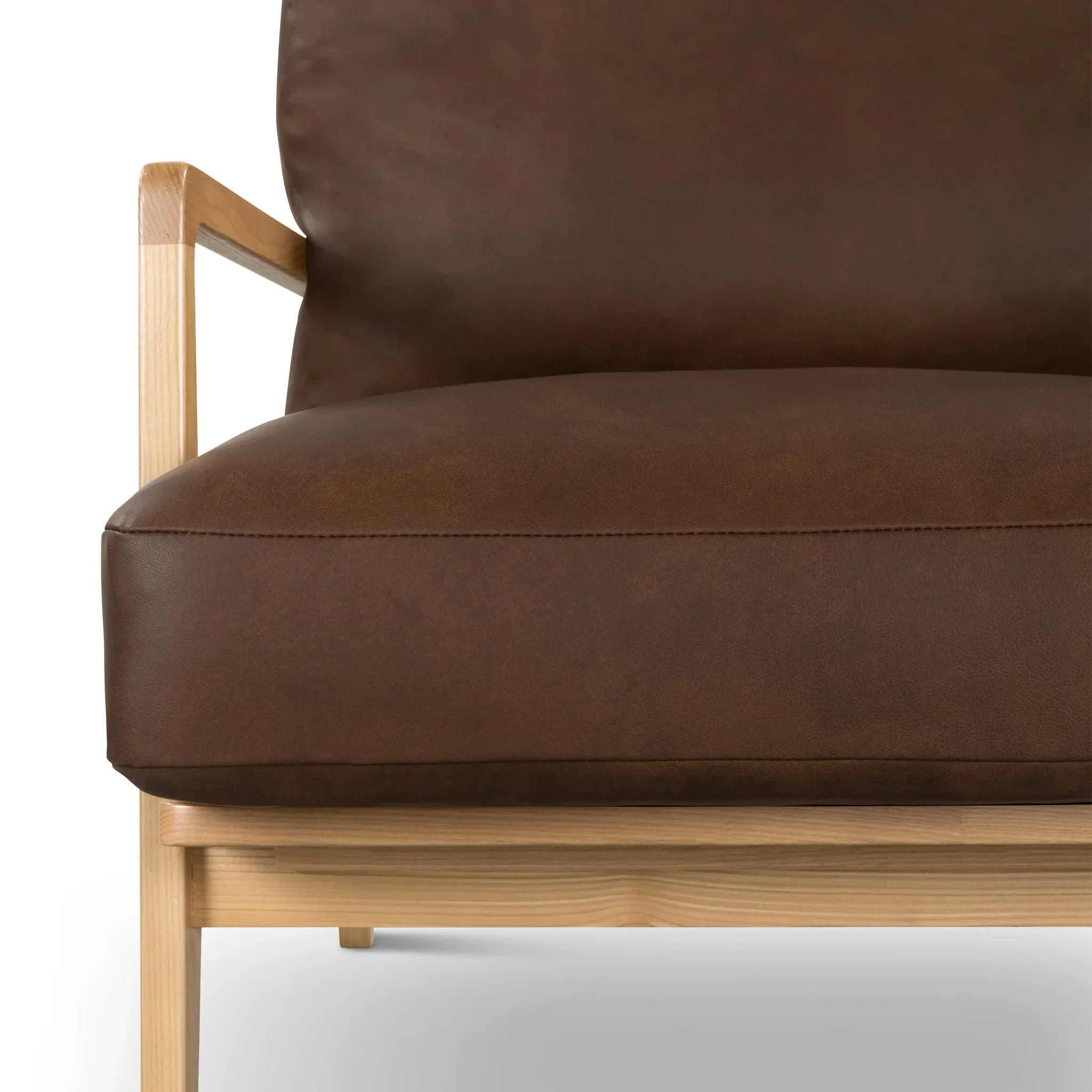 Metro - Carmelo Genuine Leather Accent Chair - Image 6