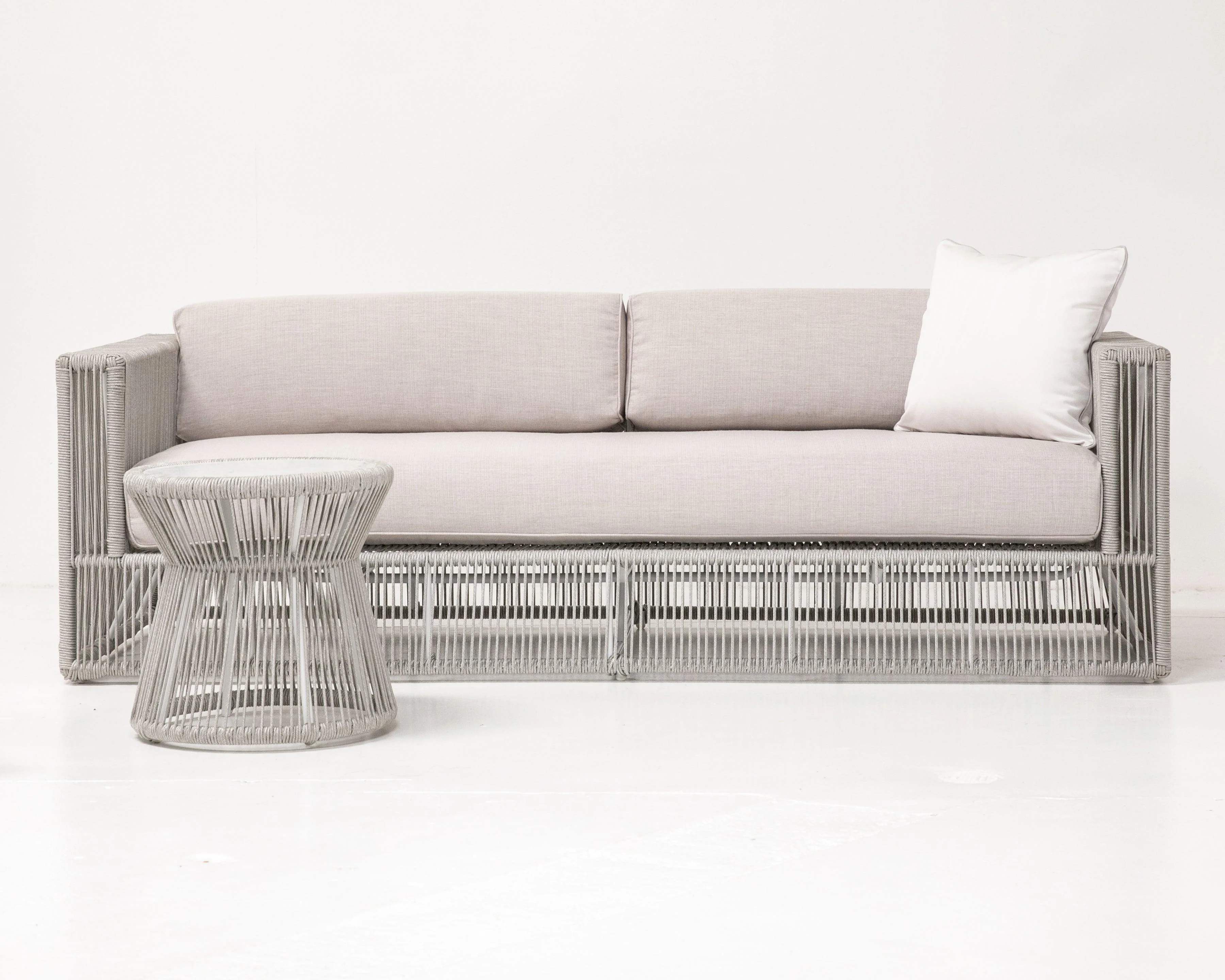 Miami Sofa in Echo Ash w/ Self Welt - Image 2