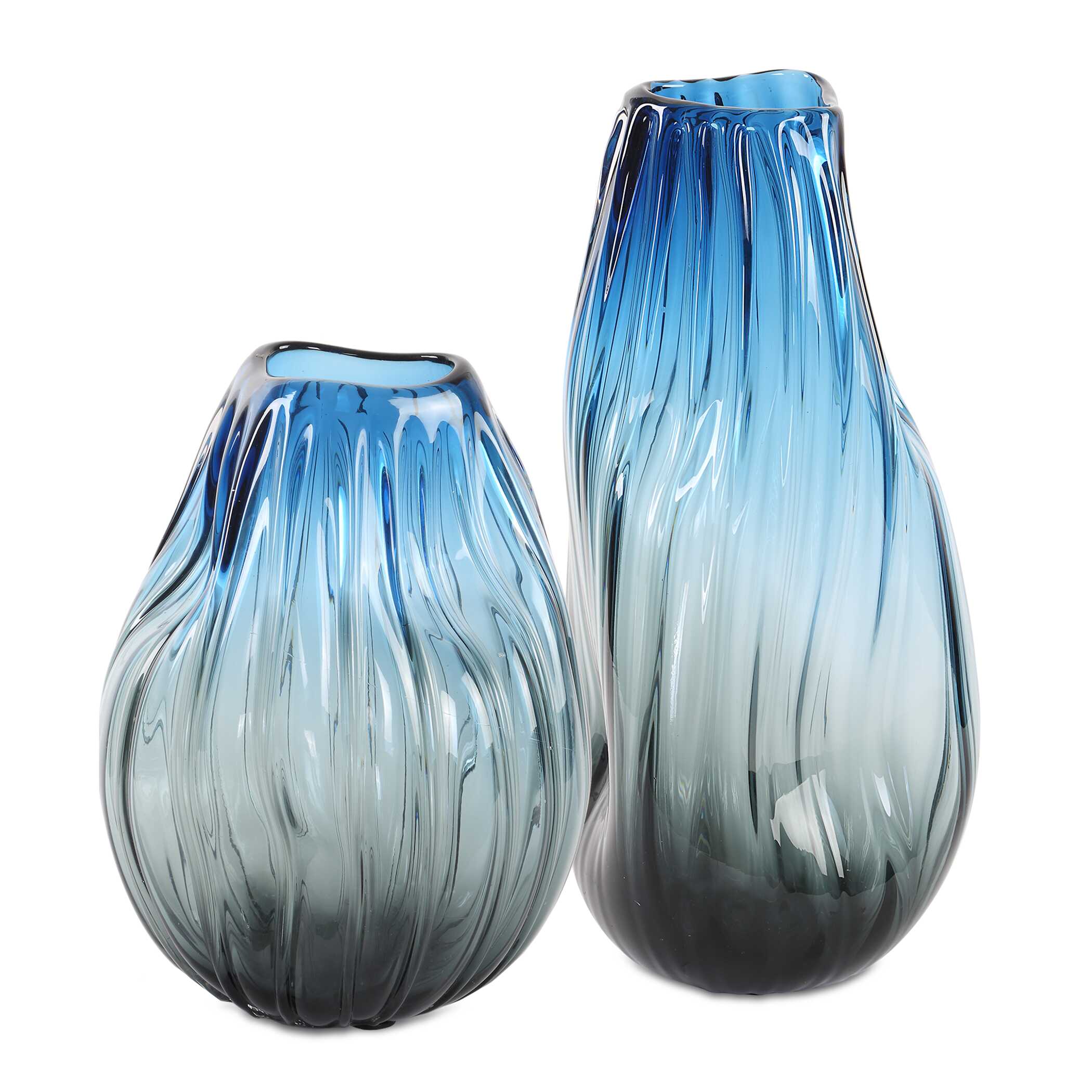 Midnight Horizon Vases - Set of 2