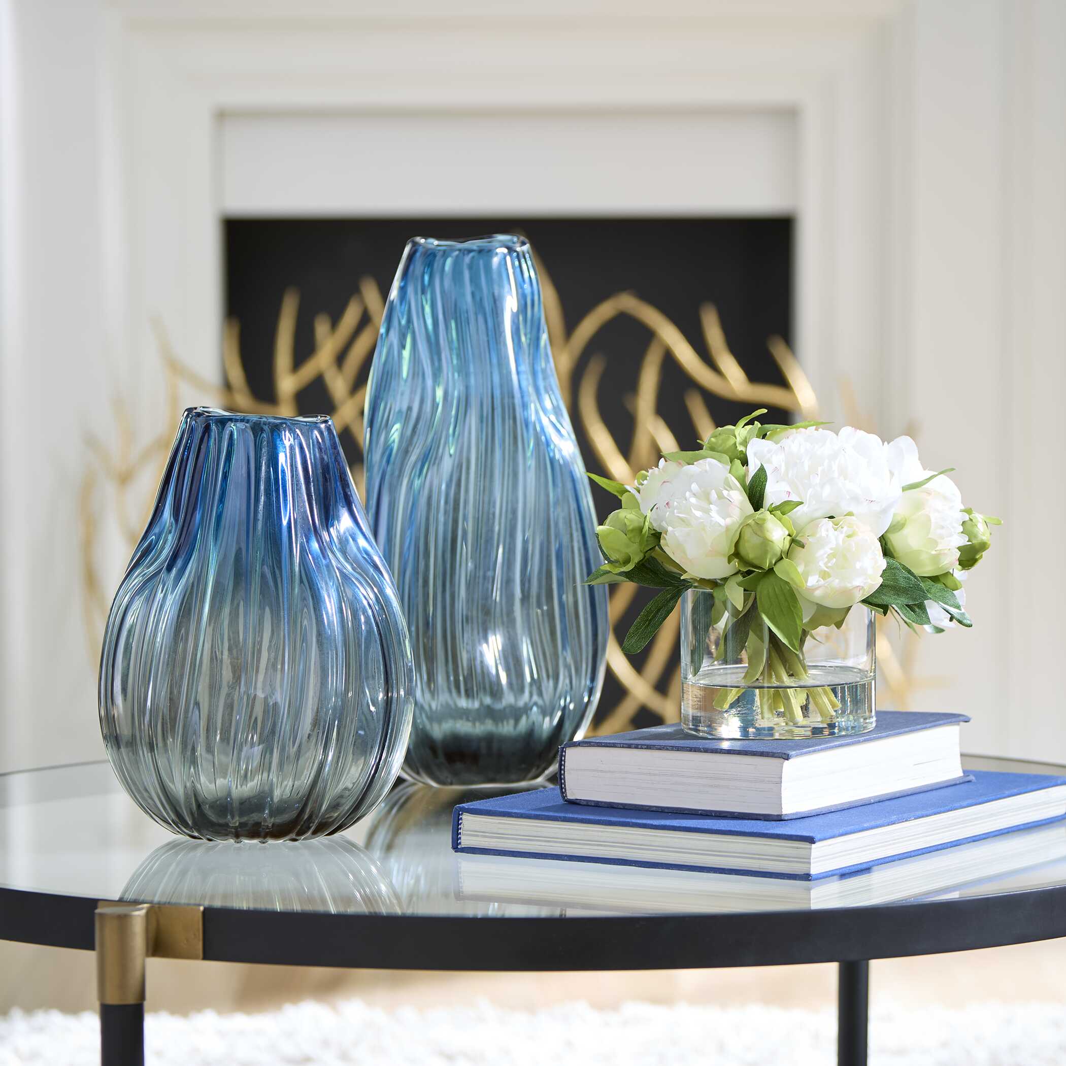 Midnight Horizon Vases - Set of 2 - Image 2