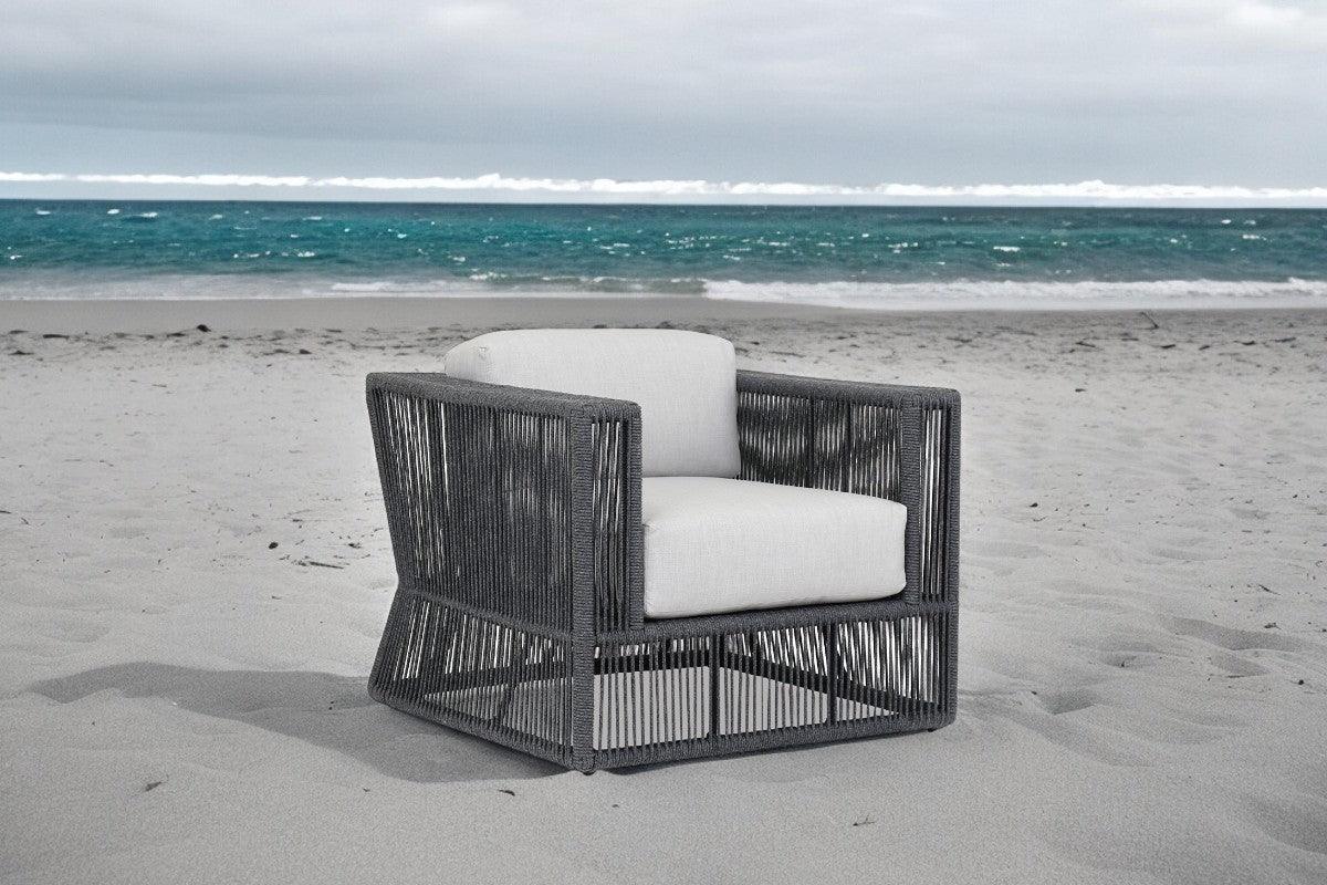 Milano Club Chair in Echo Ash w/ Self Welt - Image 2