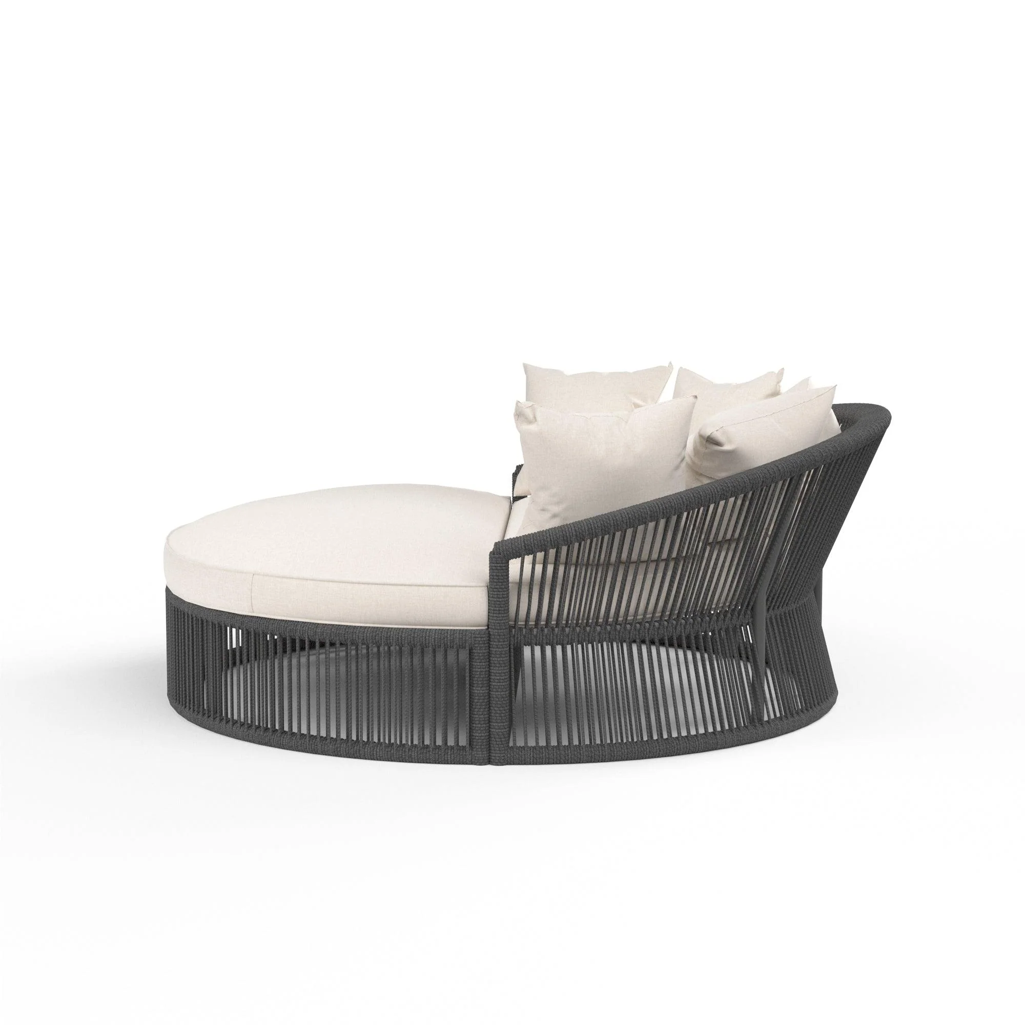 Milano Daybed w/ Premium Sunbrella fabric in Echo Ash - Image 2